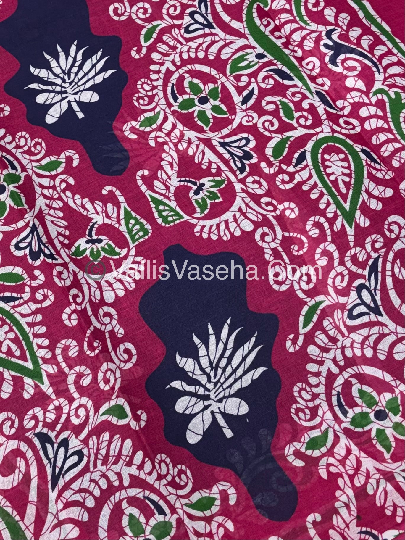 Pure Cotton Voile Saree | VVPVC001