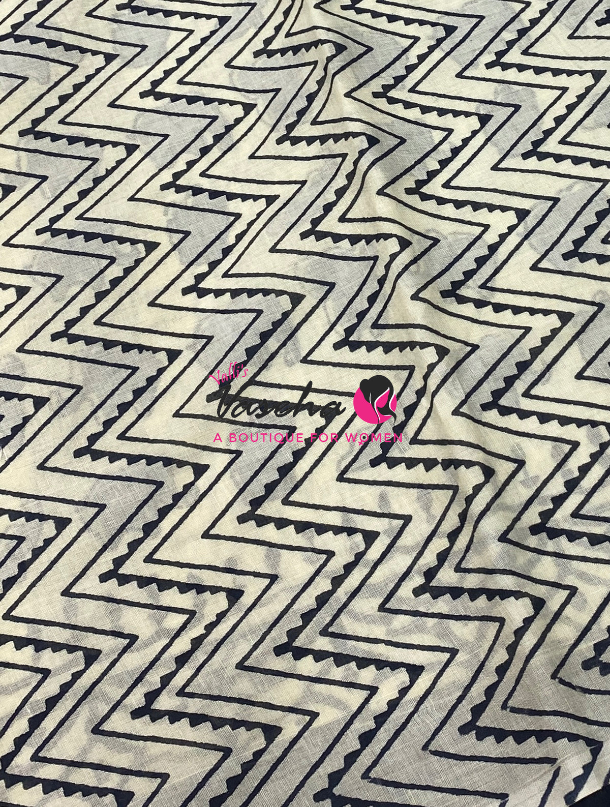 Pure Soft Mul Mul Cotton Sarees - Hand Block Prints - VVMMC011