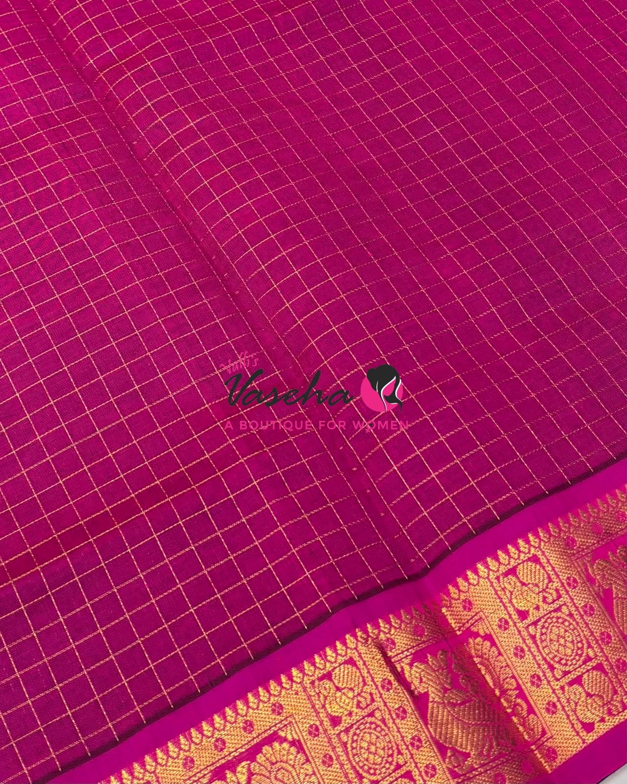 Semi Silk Cotton Saree | Lakshadeepam |VVSSC009