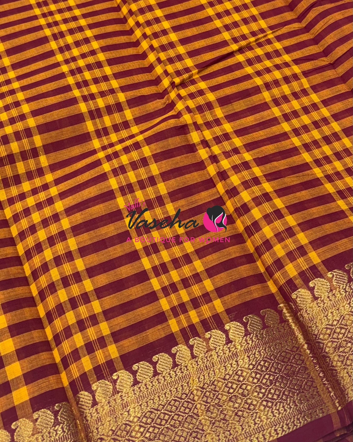 Chettinadu Cotton Saree - VVCCS004