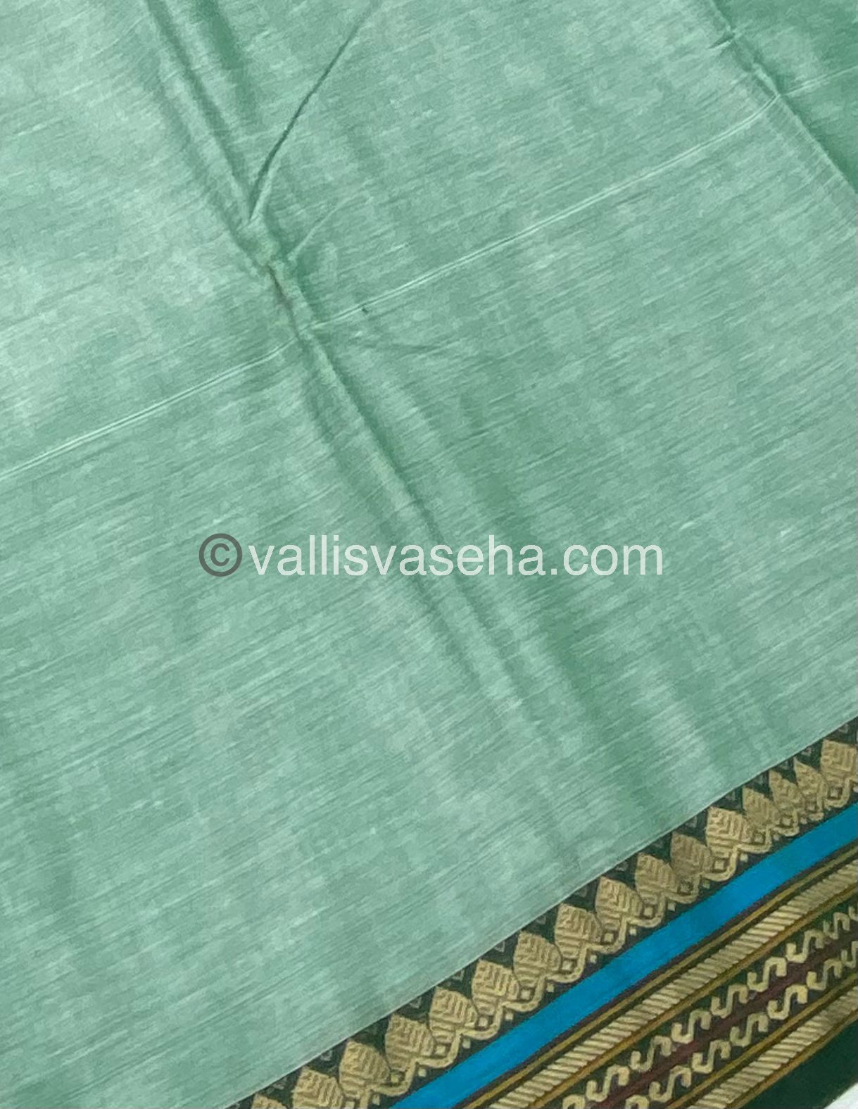 Narayanapet Mercerised Cotton Saree - VVNMC001