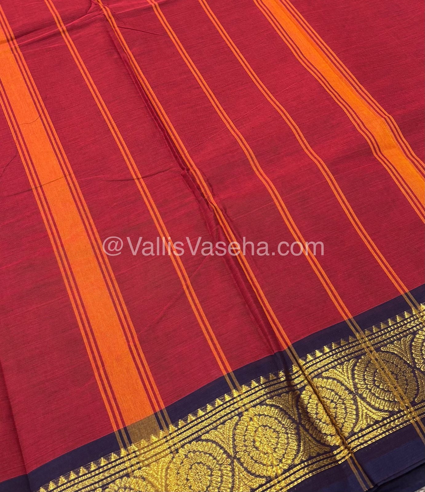 Kanchi Cotton Saree - VVKCS016