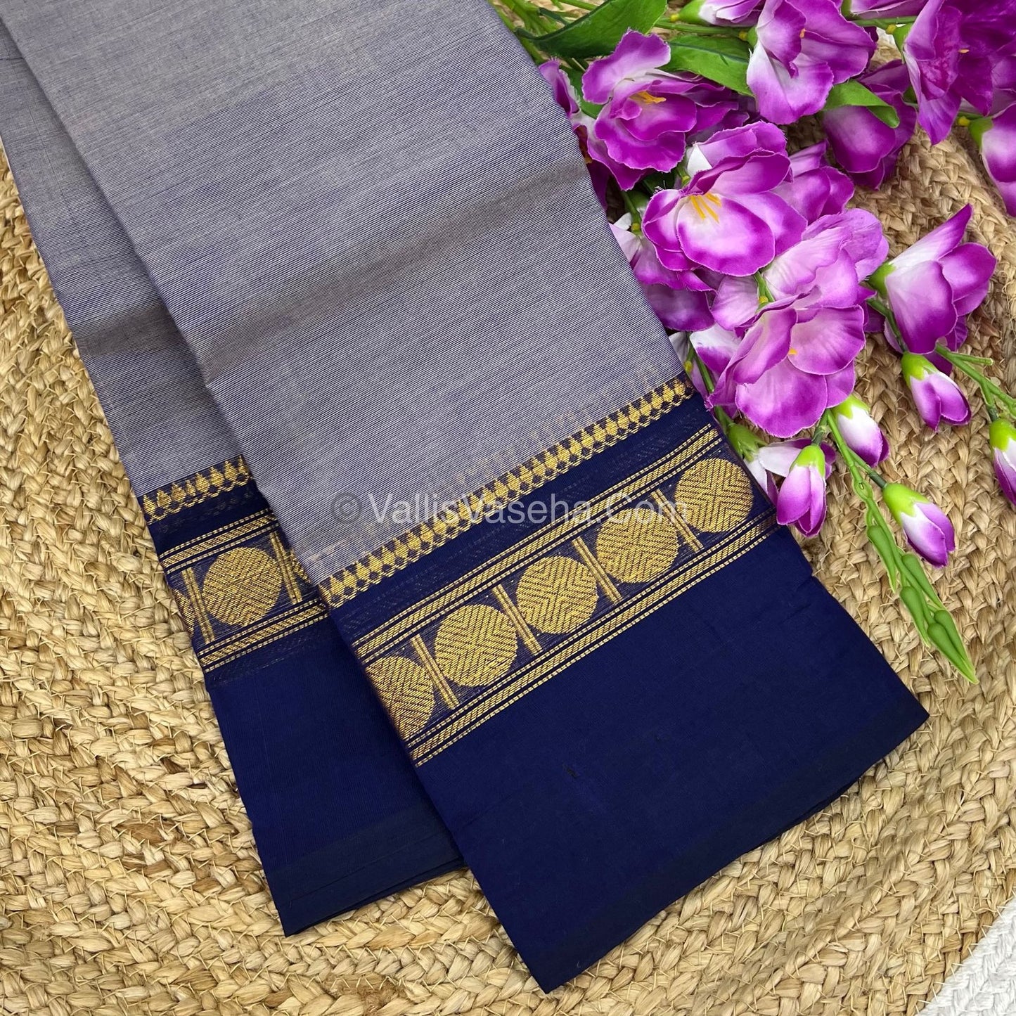 Kanchi Cotton Saree - VVKCS007
