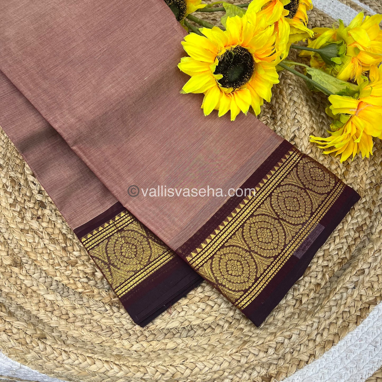 Kanchi Cotton Saree - VVKCS009
