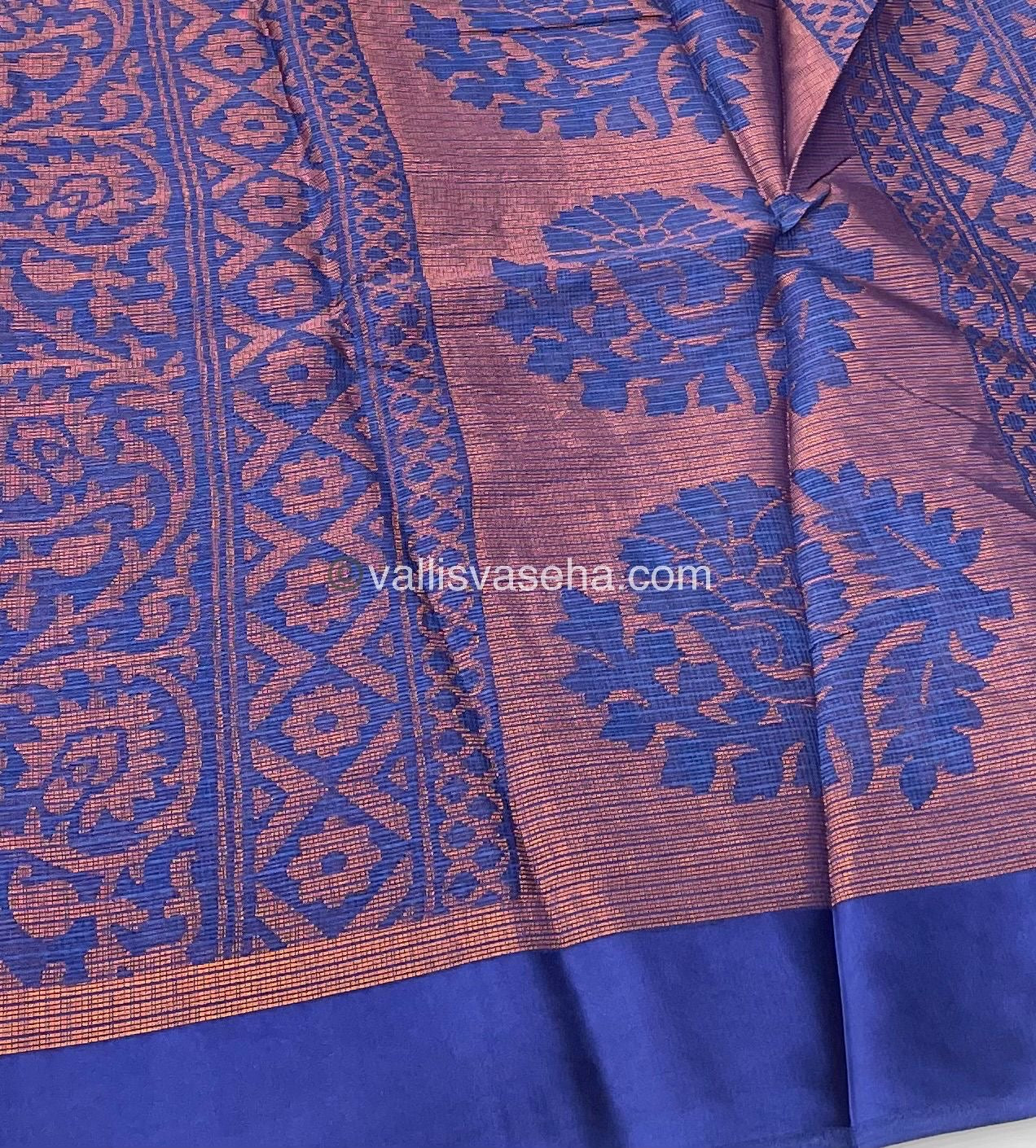Mixed Cotton Brasso Saree - VVBS001