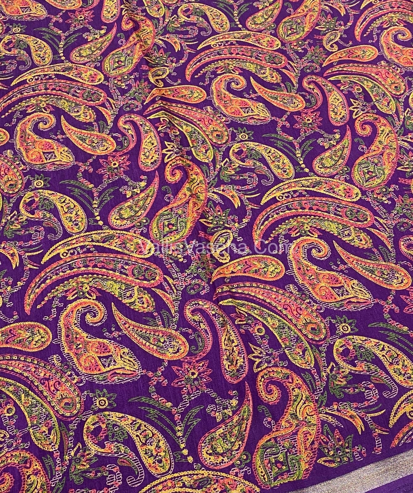 Casual Wear - Fancy Mixed Cotton - Purple Shade - VVFMC001