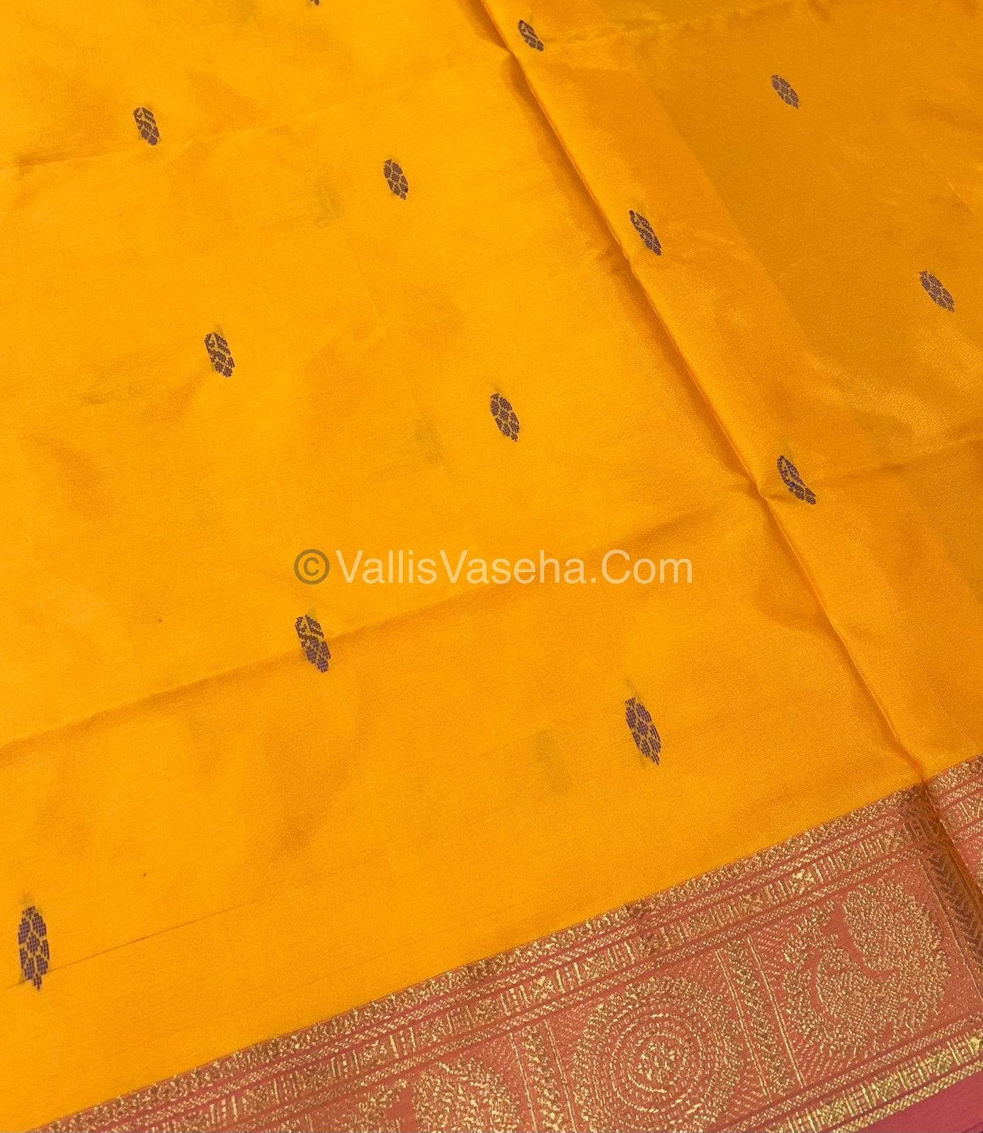 Vazhai Pattu Saree / Banana Pith - With Blouse - VVVPS001