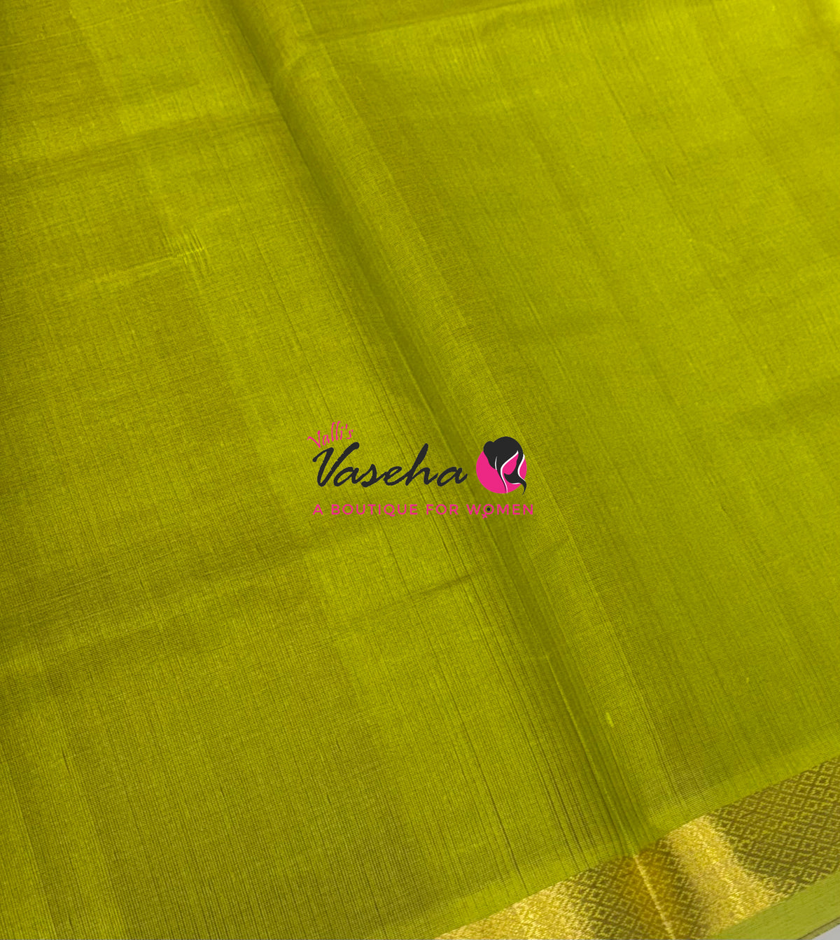 Pure Silk Cotton Sarees - Purplish Wine With Green - VVPSC017