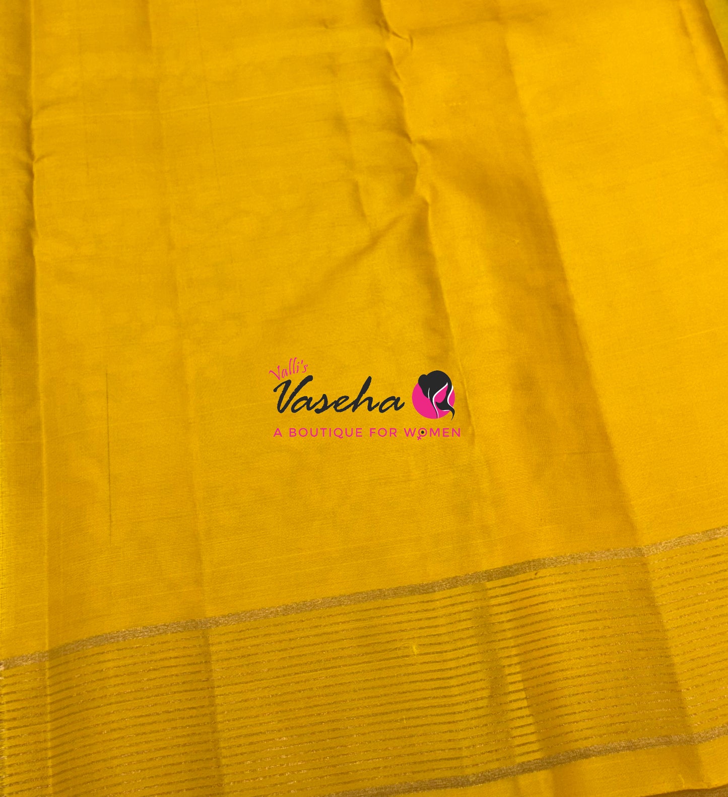 Half Mixed Soft Silk Saree - (1.75 warp) Green & Yellow - VVPSS090