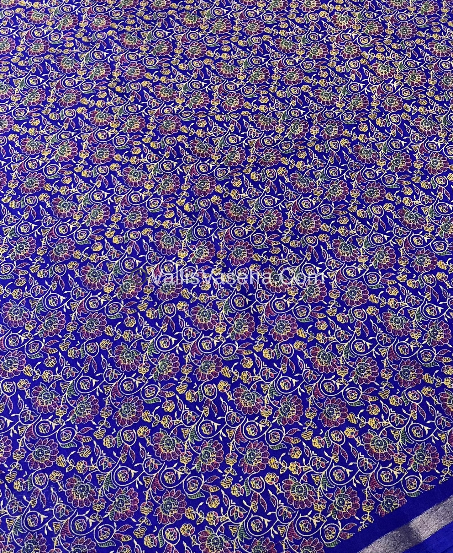 Casual Wear - Fancy Mixed Cotton - Blue Shade - VVFMC001
