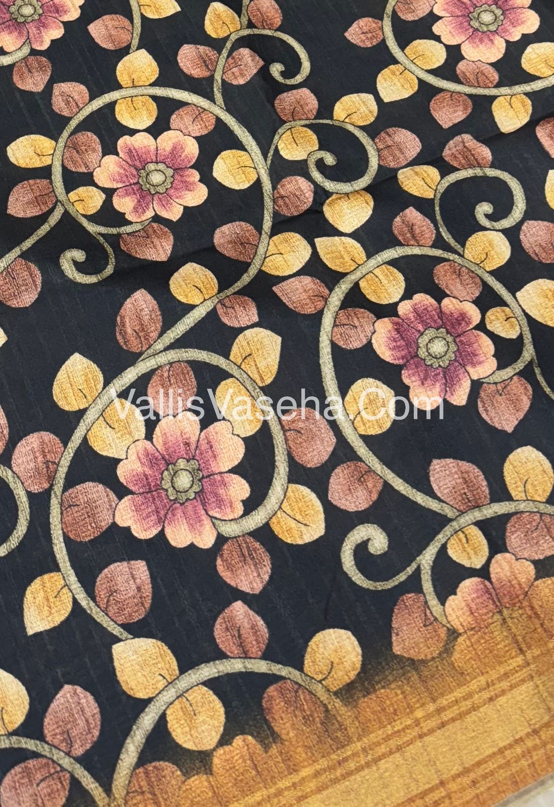 Art Silk / Semi Gicha Tussar Saree - VVSGT002