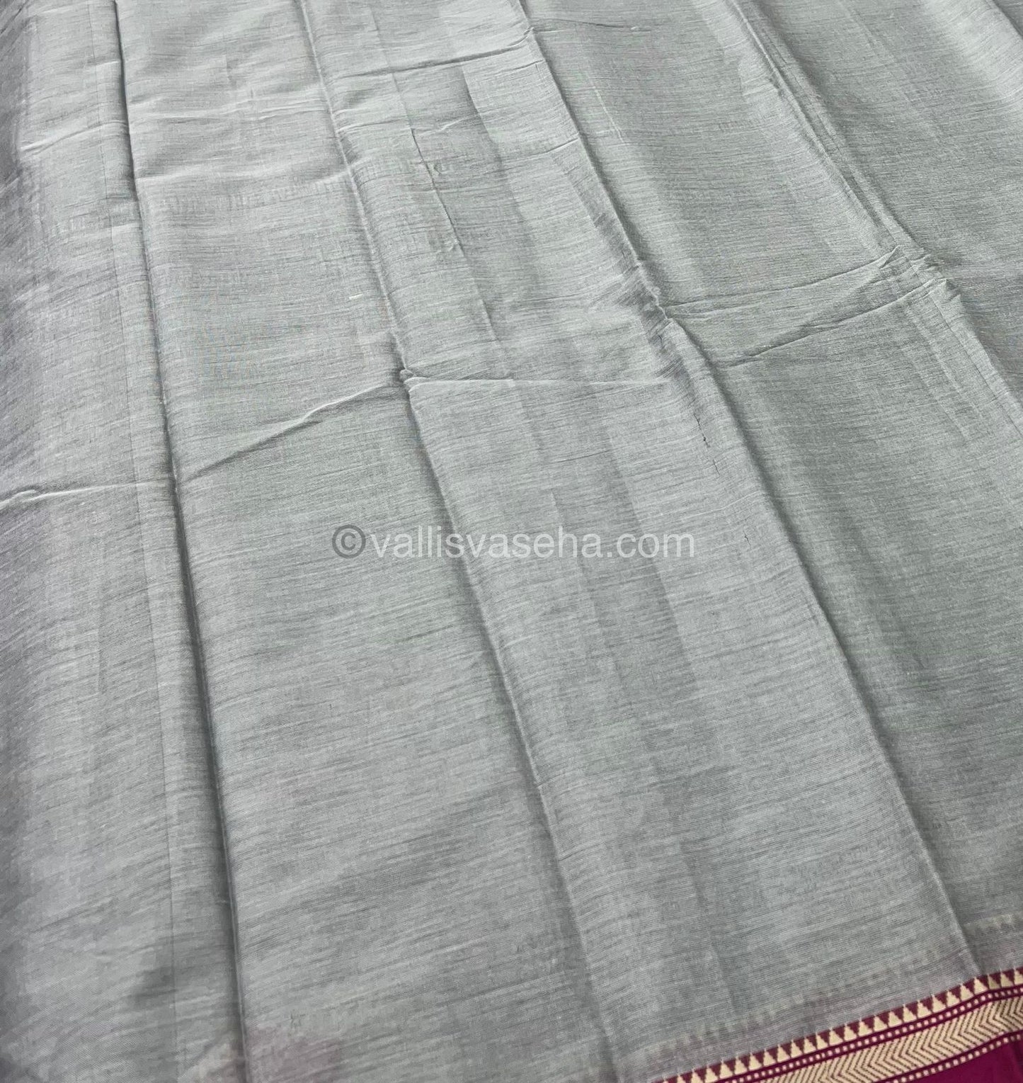 Narayanapet Mercerised Cotton Saree - VVNMC001