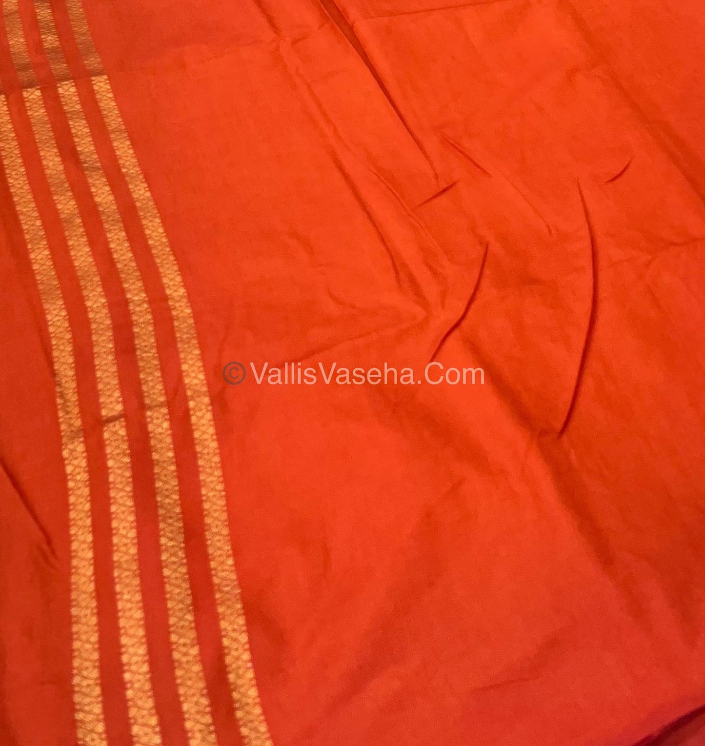 Mulberry Semi Silk - Rust Orange Shade - VVMSS002