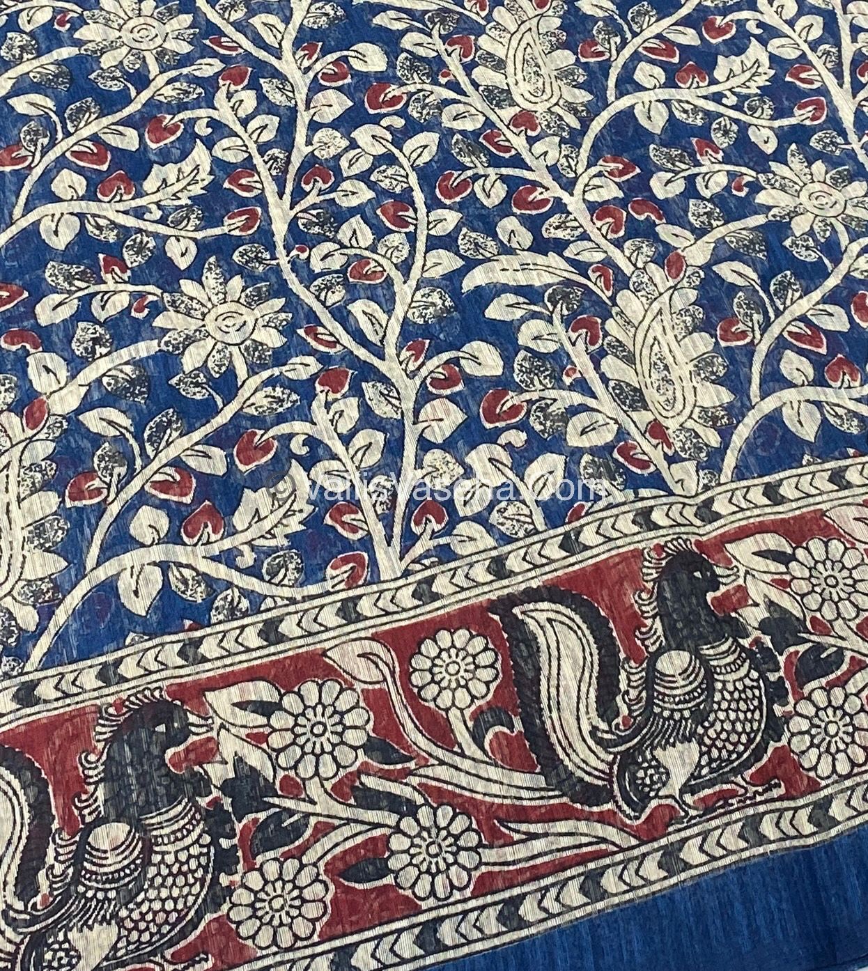 Jute Mixed Cotton Saree | VVJCS001