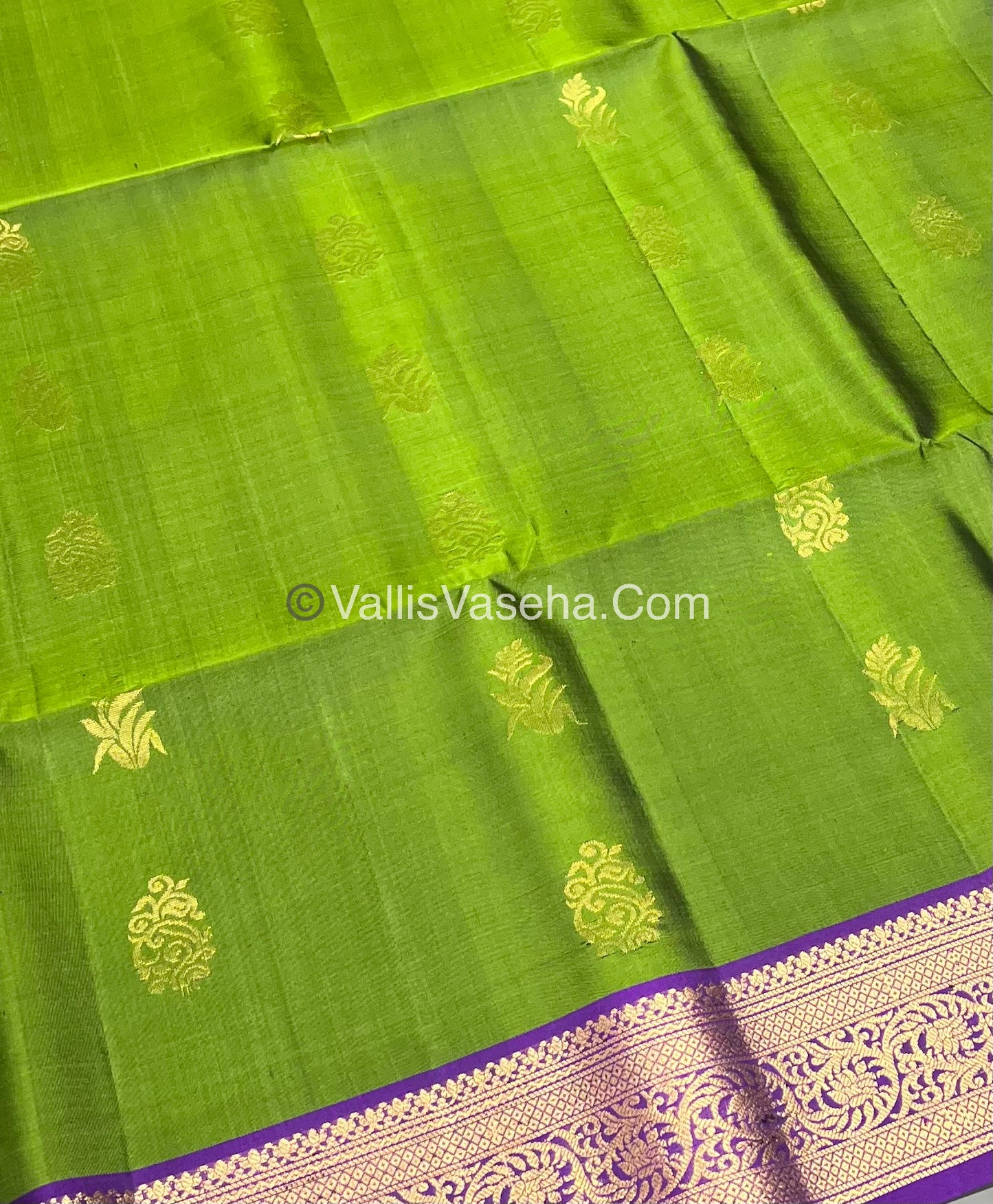 Pure Soft Silk Saree - Kanchi Border - VVPSS033