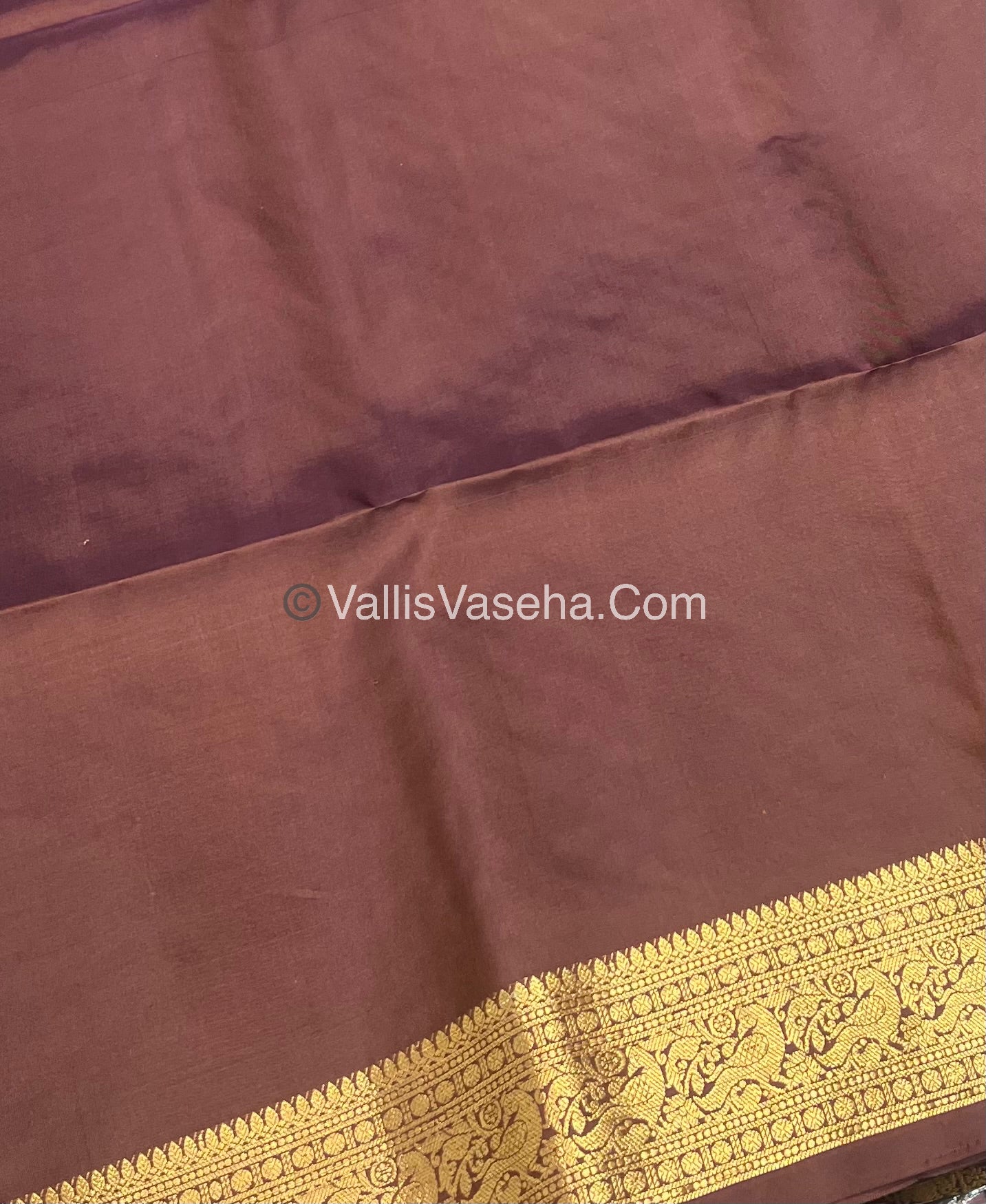 Pure Soft Silk Saree - Kanchi Border - VVPSS033