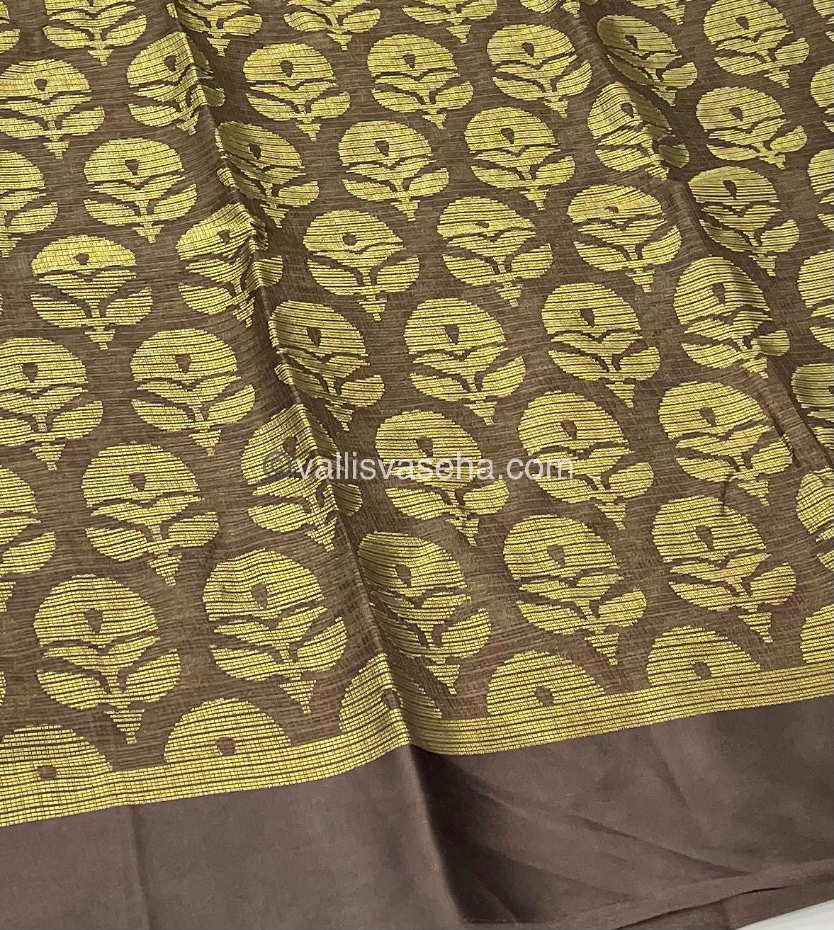 Mixed Cotton Brasso Saree - VVBS001