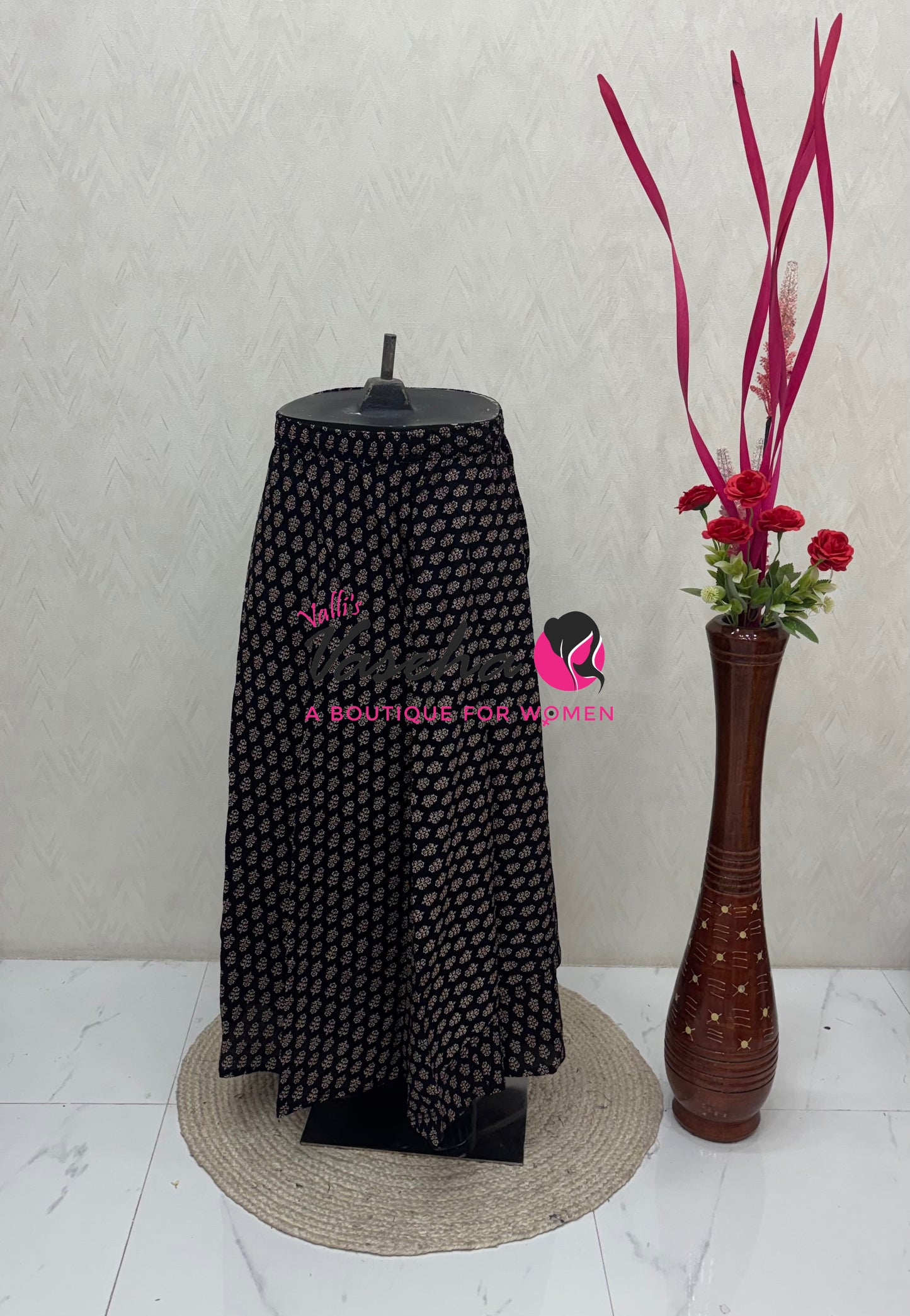 Skirts - Ajrakh Printed - 2XL Size - VVPCS003