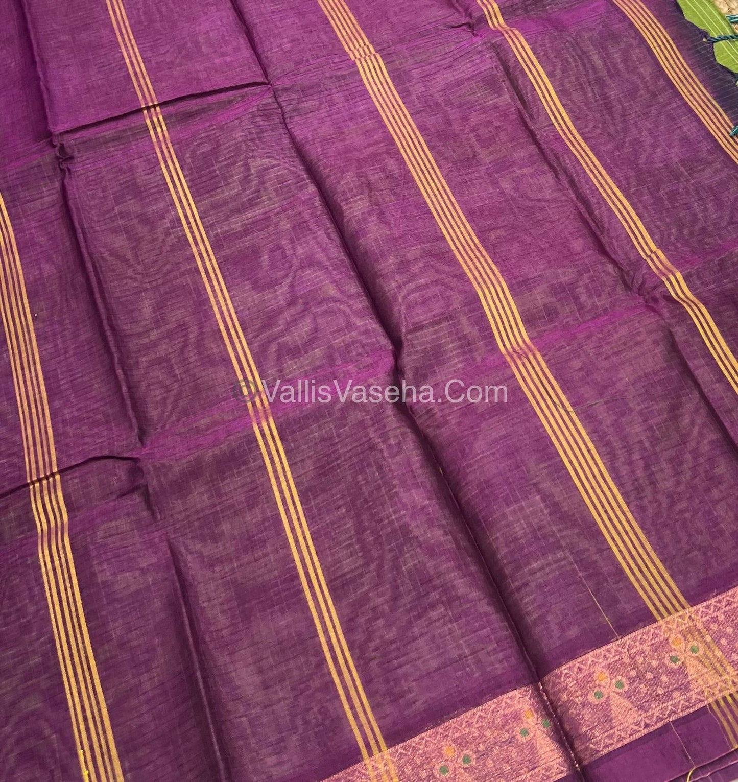 Dhaka Cotton Saree - VVDCS001
