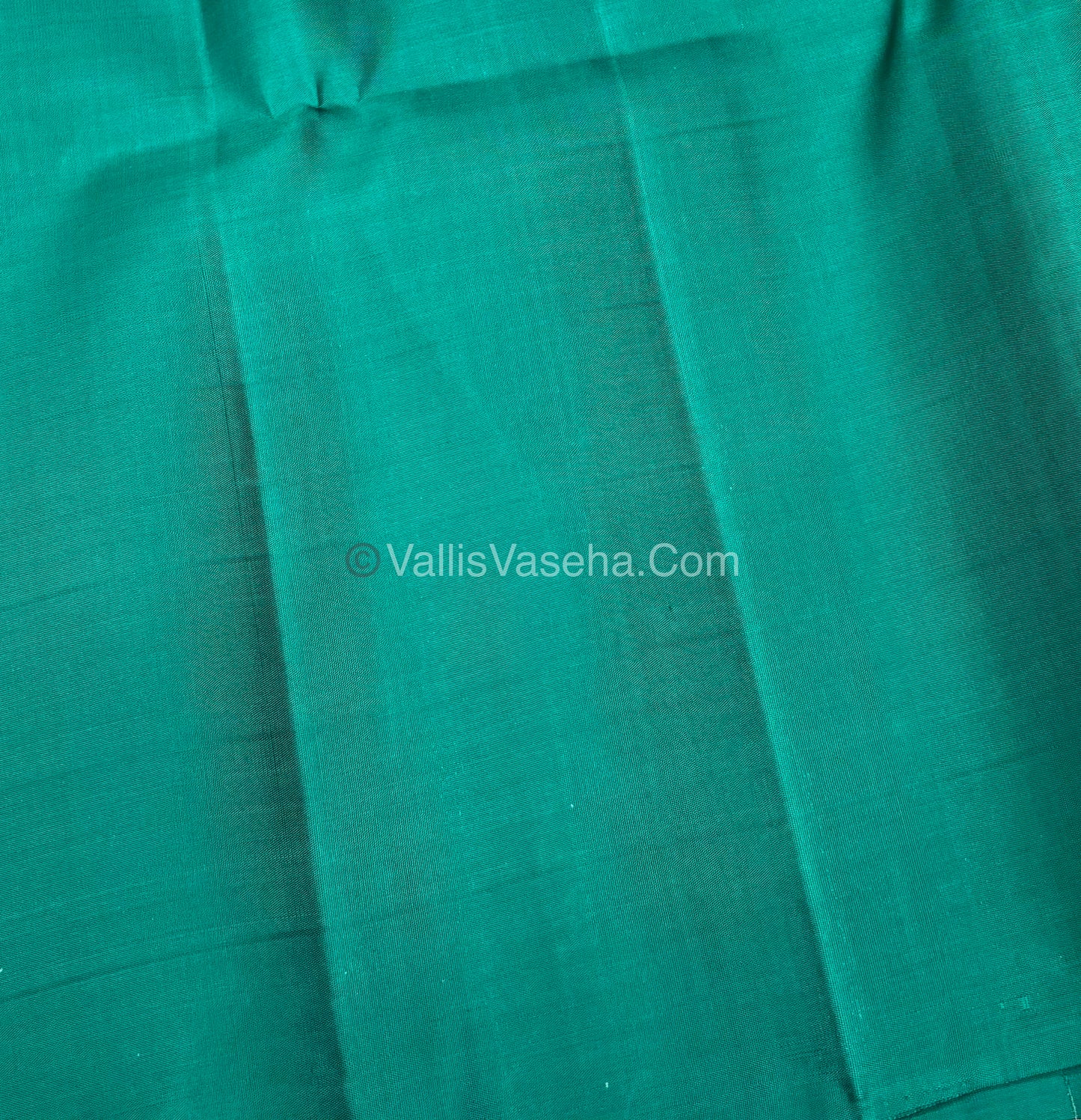 Pure Soft Silk Saree - Green & Sea Green Shade - VVPSS055