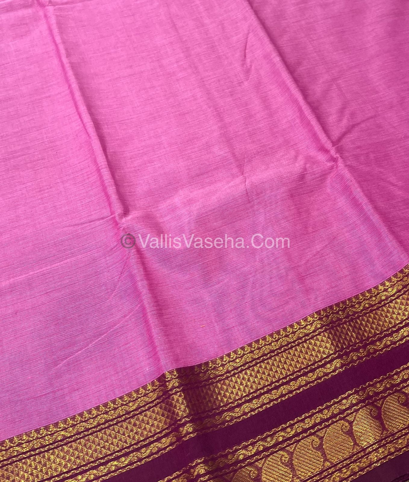 10 Yards - Kanchi Cotton Saree - VVKC901