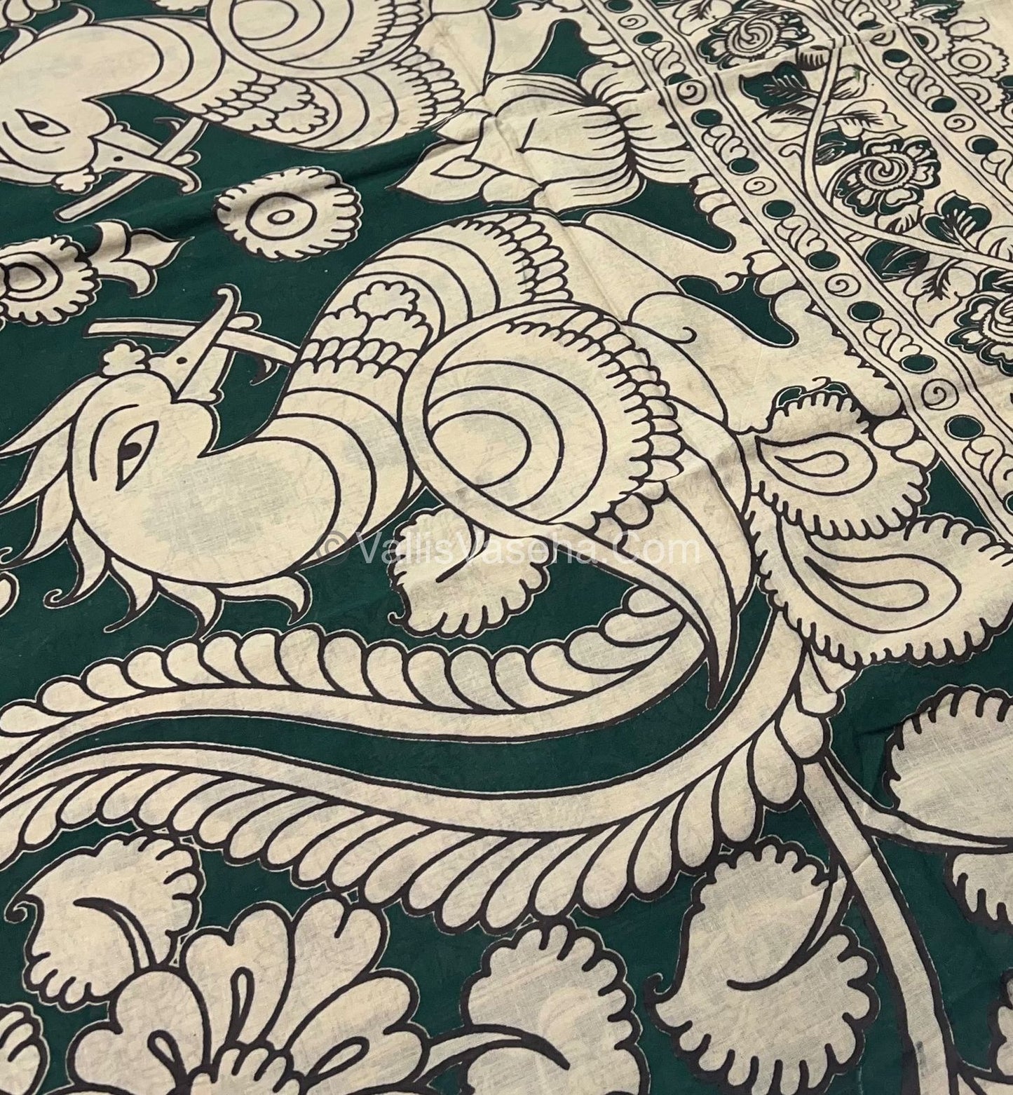 Pure Kalamkari Cotton Saree - VVPKC002