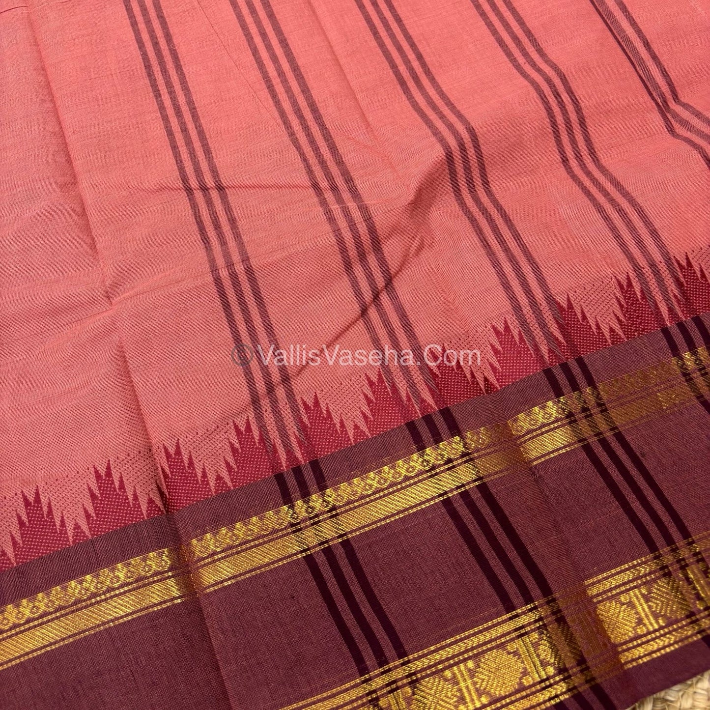 Kanchi Cotton Saree - VVKCS018