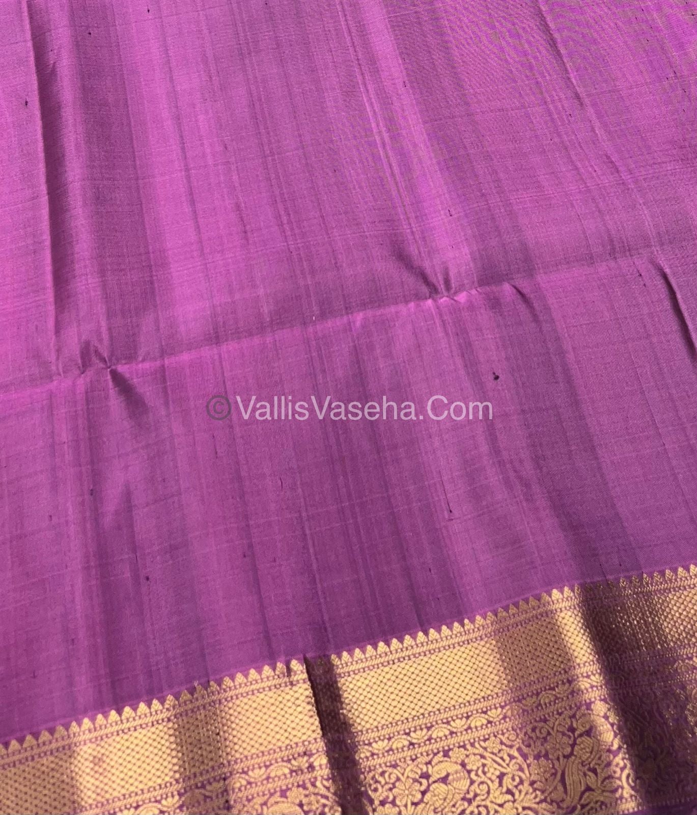Pure Soft Silk Saree - Kanchi Border - VVPSS015
