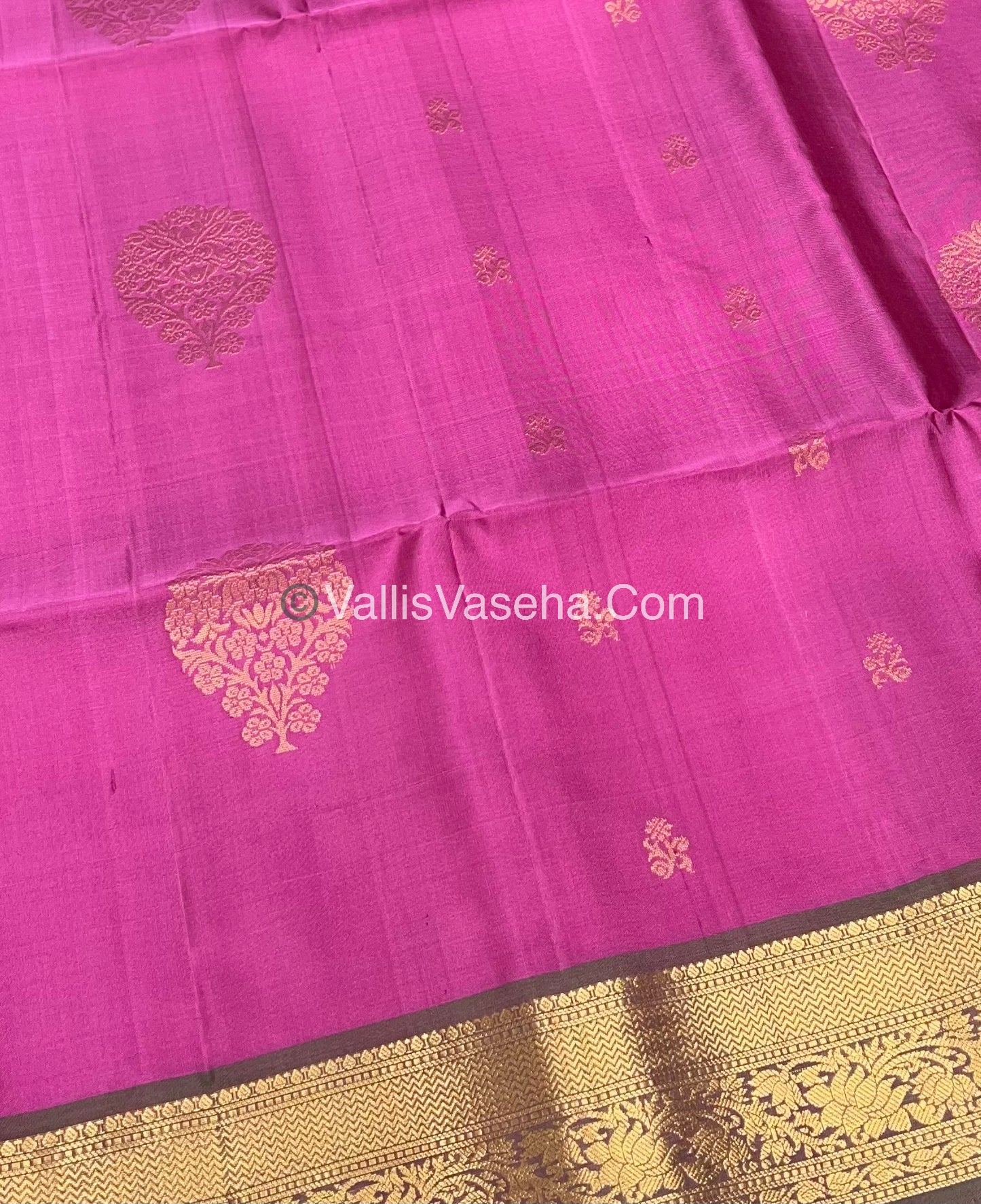 Pure Soft Silk Saree - Kanchi Border - VVPSS033