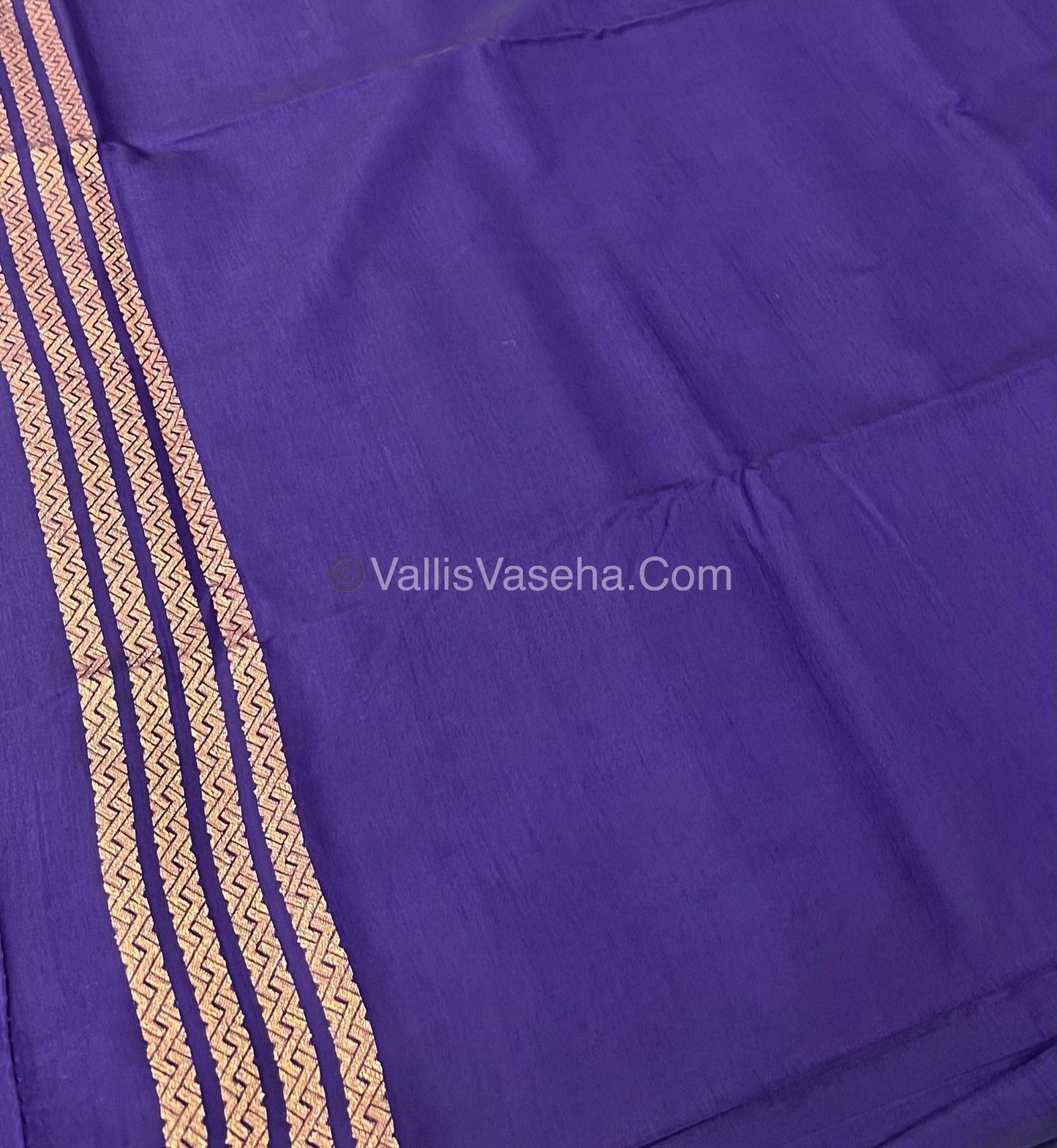 Mulberry Semi Silk - Purple Shade - VVMSS003