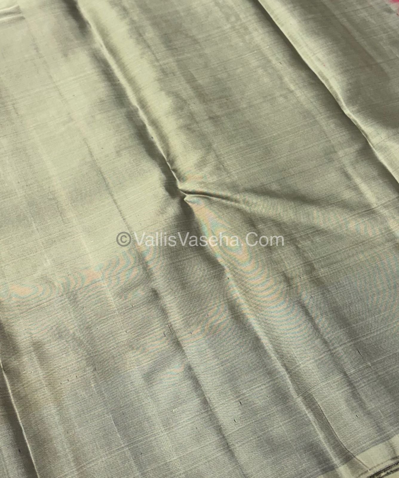 Half Mix - Pure Soft Silk Saree - VVPSS054