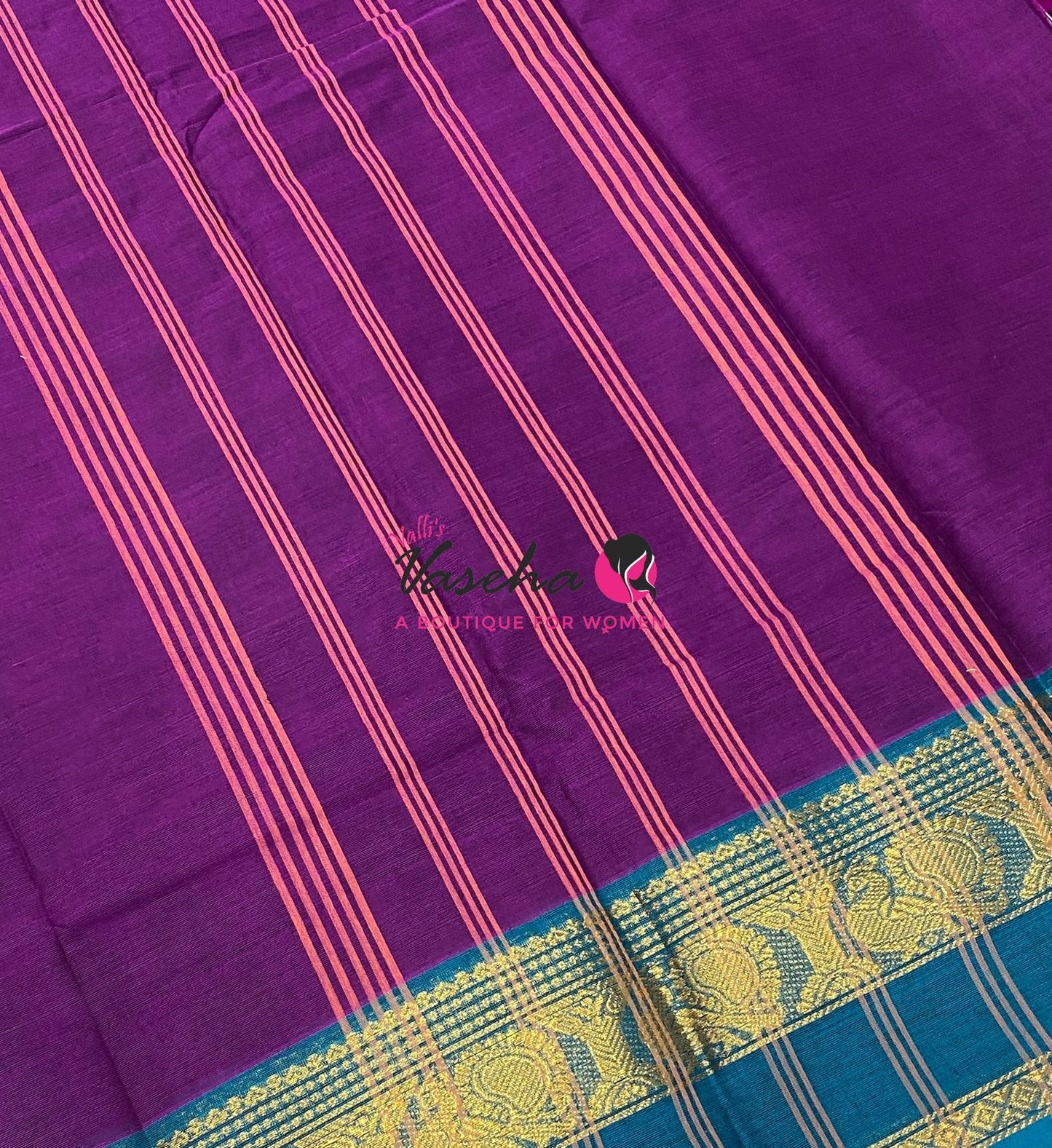 Kanchi Cotton Saree - VVKCS032