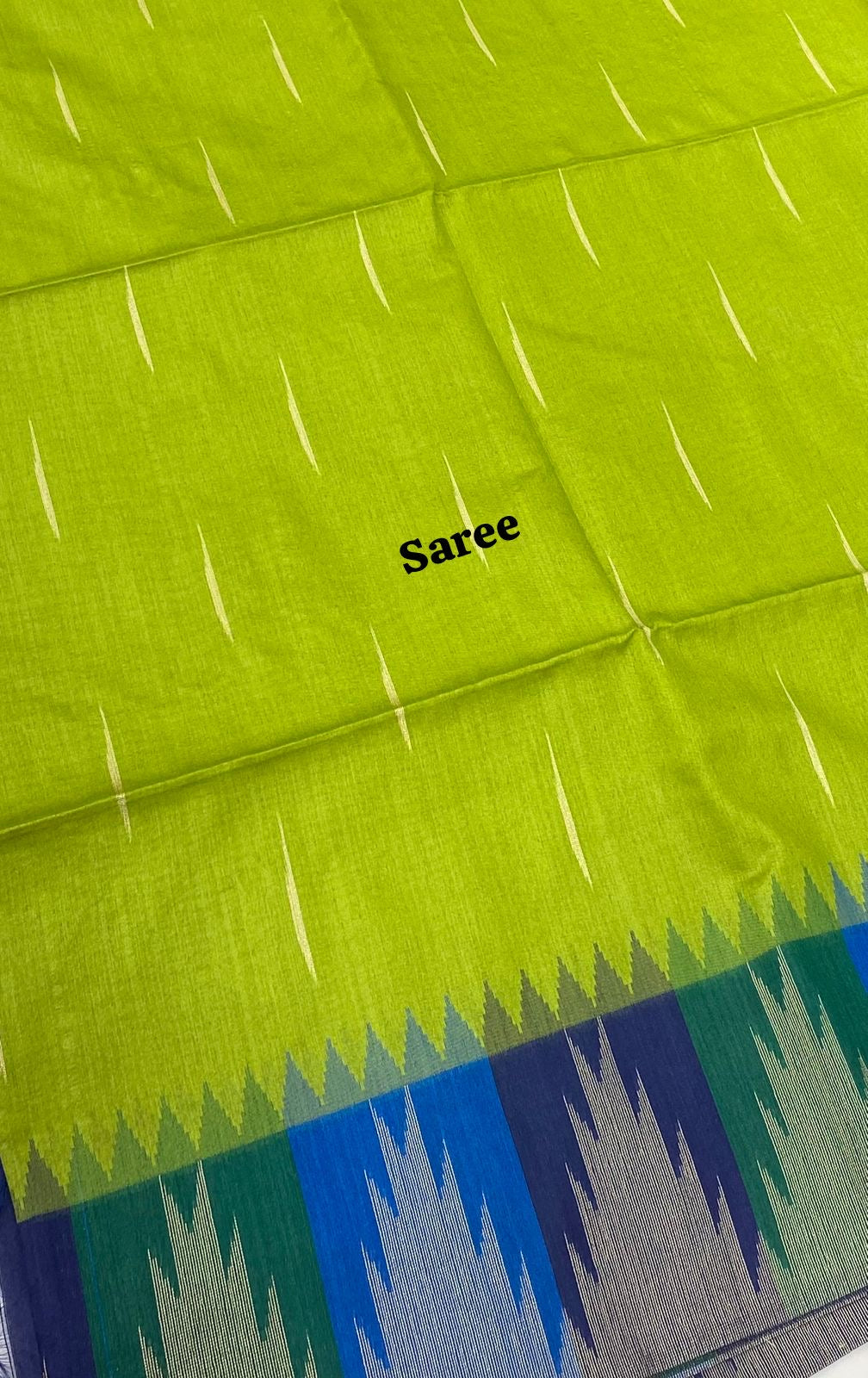 Semi Raw Silk - Green Shade - VVRS002