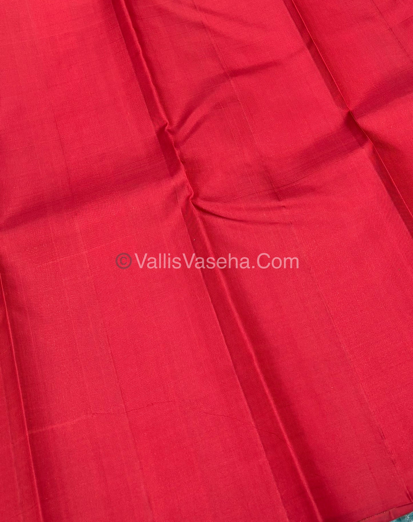 Pure Kanchipuram Silk Saree - Pazhum Pazhamum Checks - VVPS017