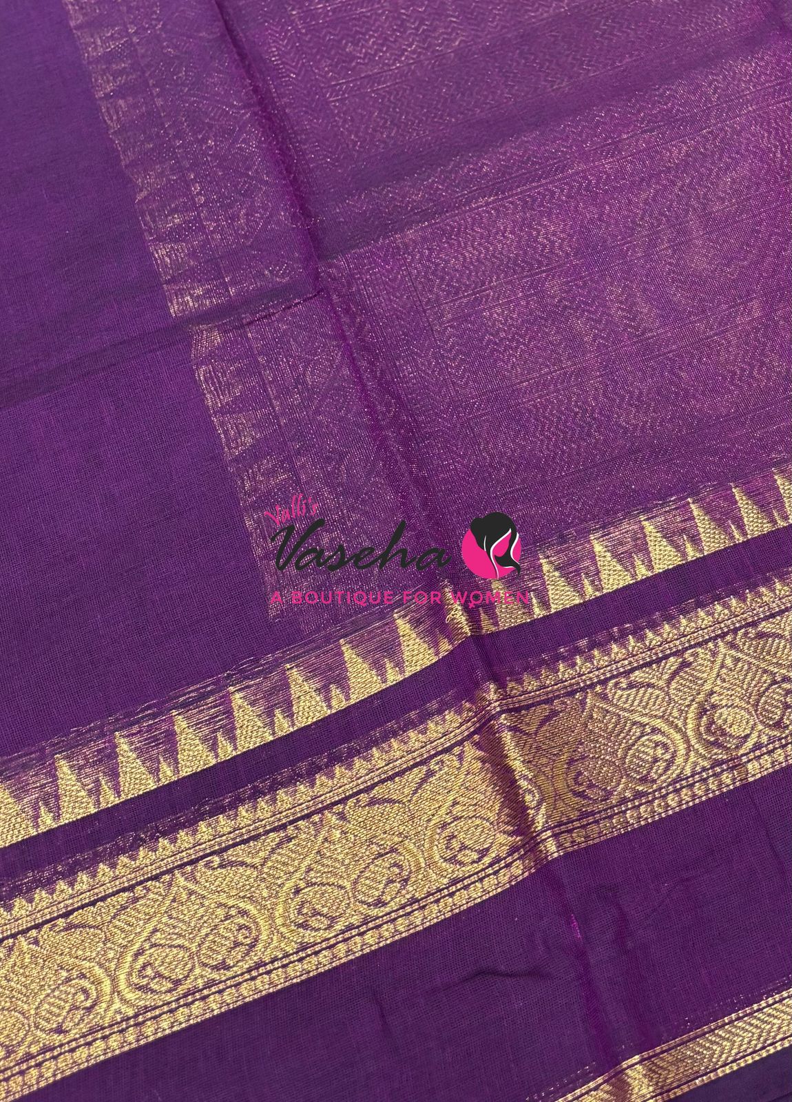 Kanchi Cotton Saree - VVKCS025