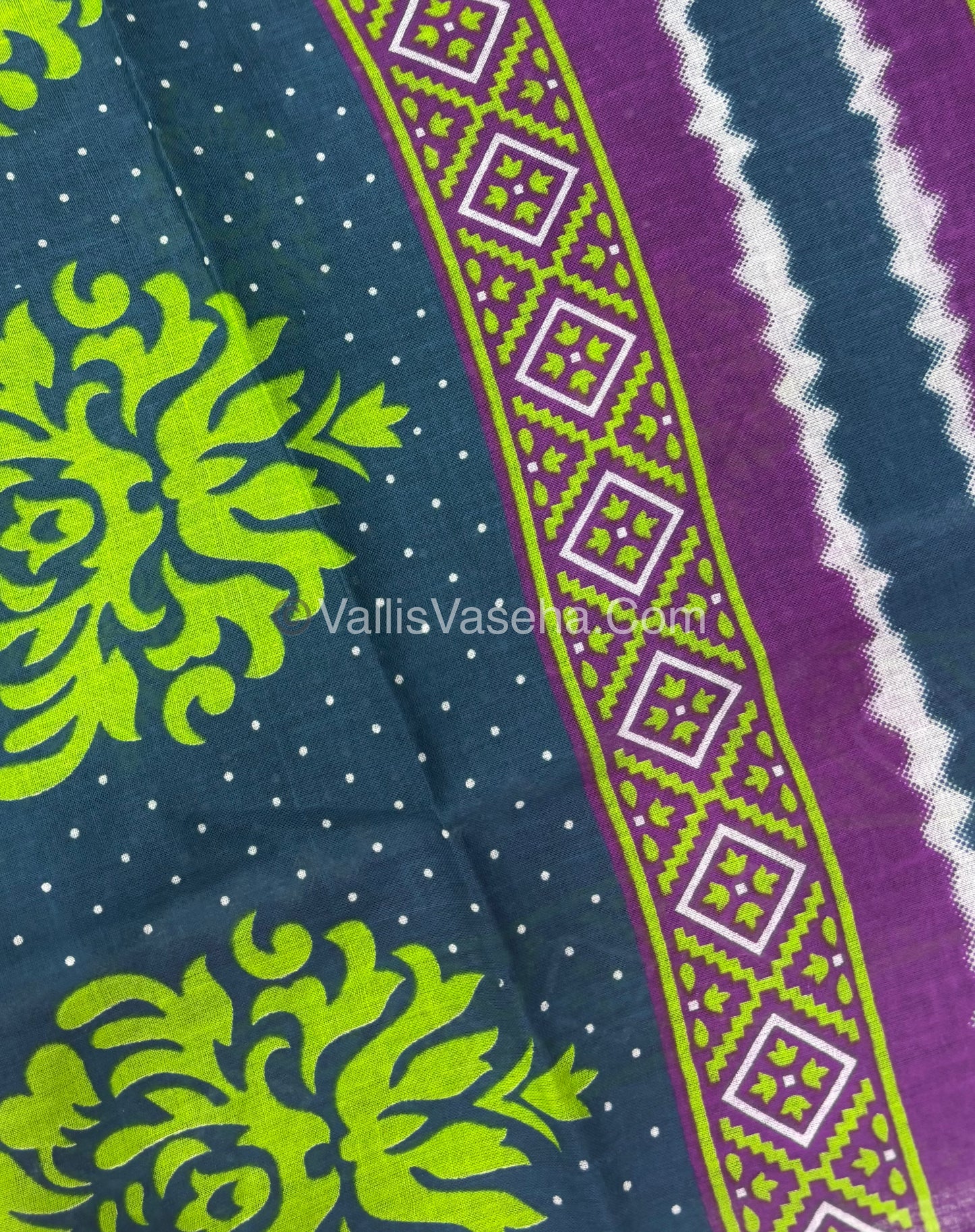 Pure Cotton Voile Saree | VVPVC005