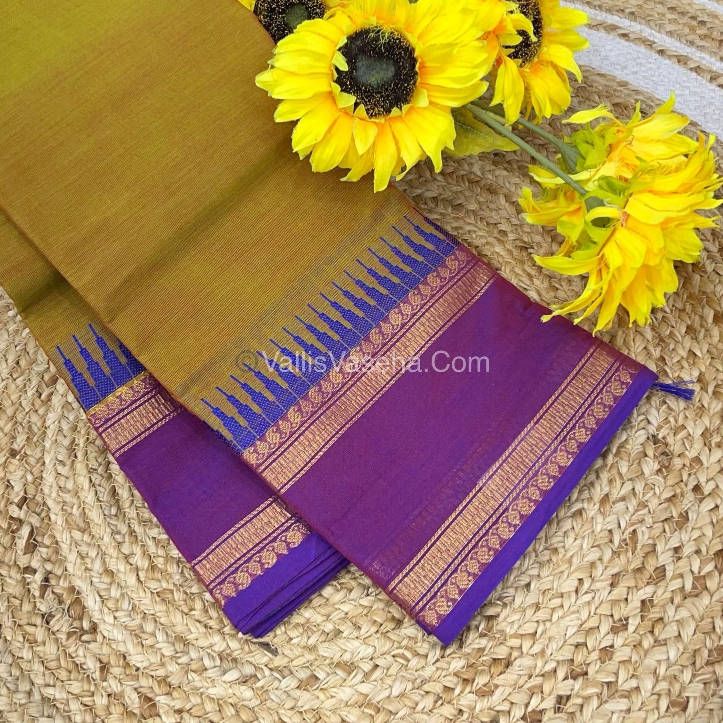 Kanchi Cotton Saree - VVKCS010