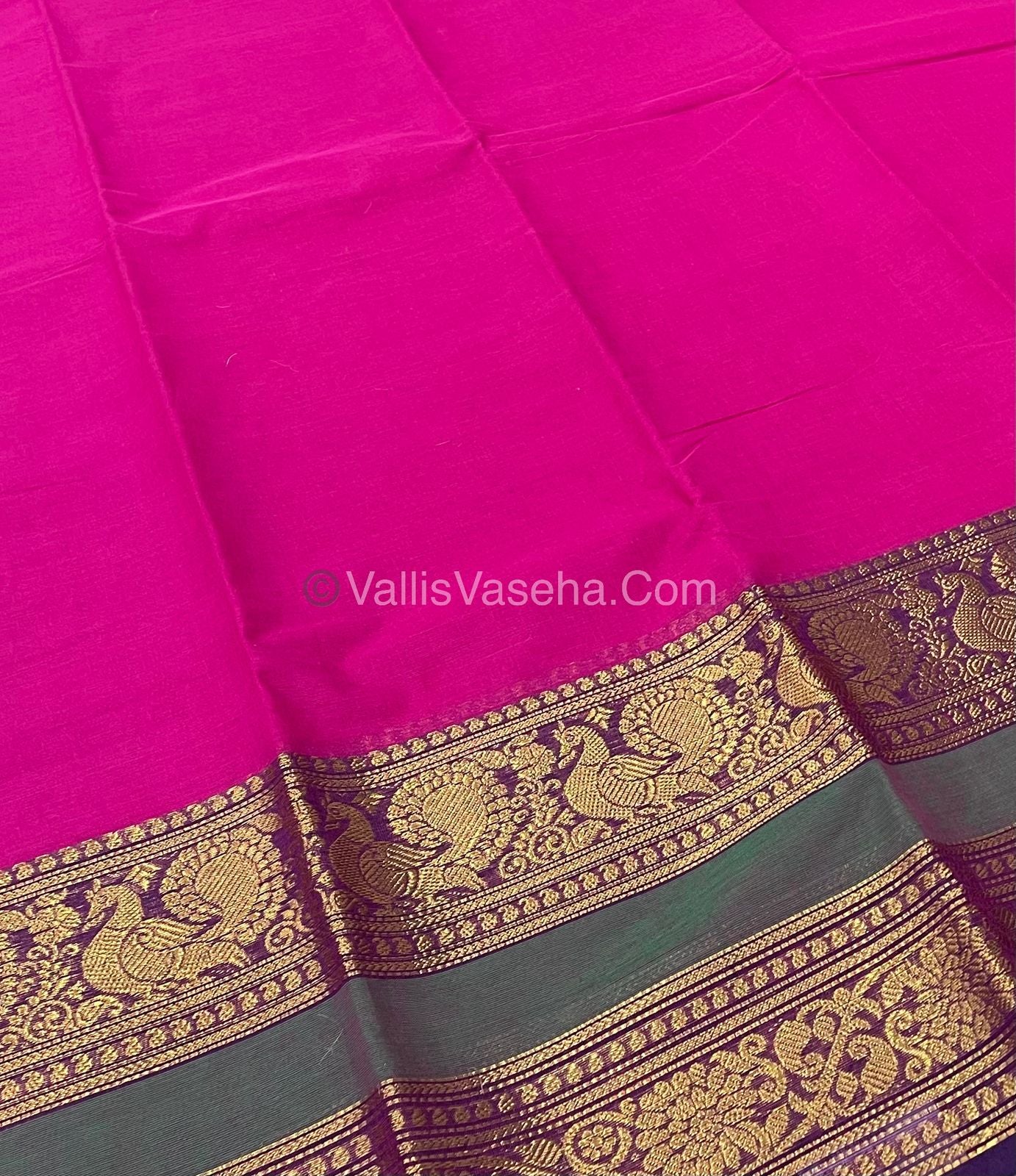 Kanchi Cotton Saree - VVKCS010