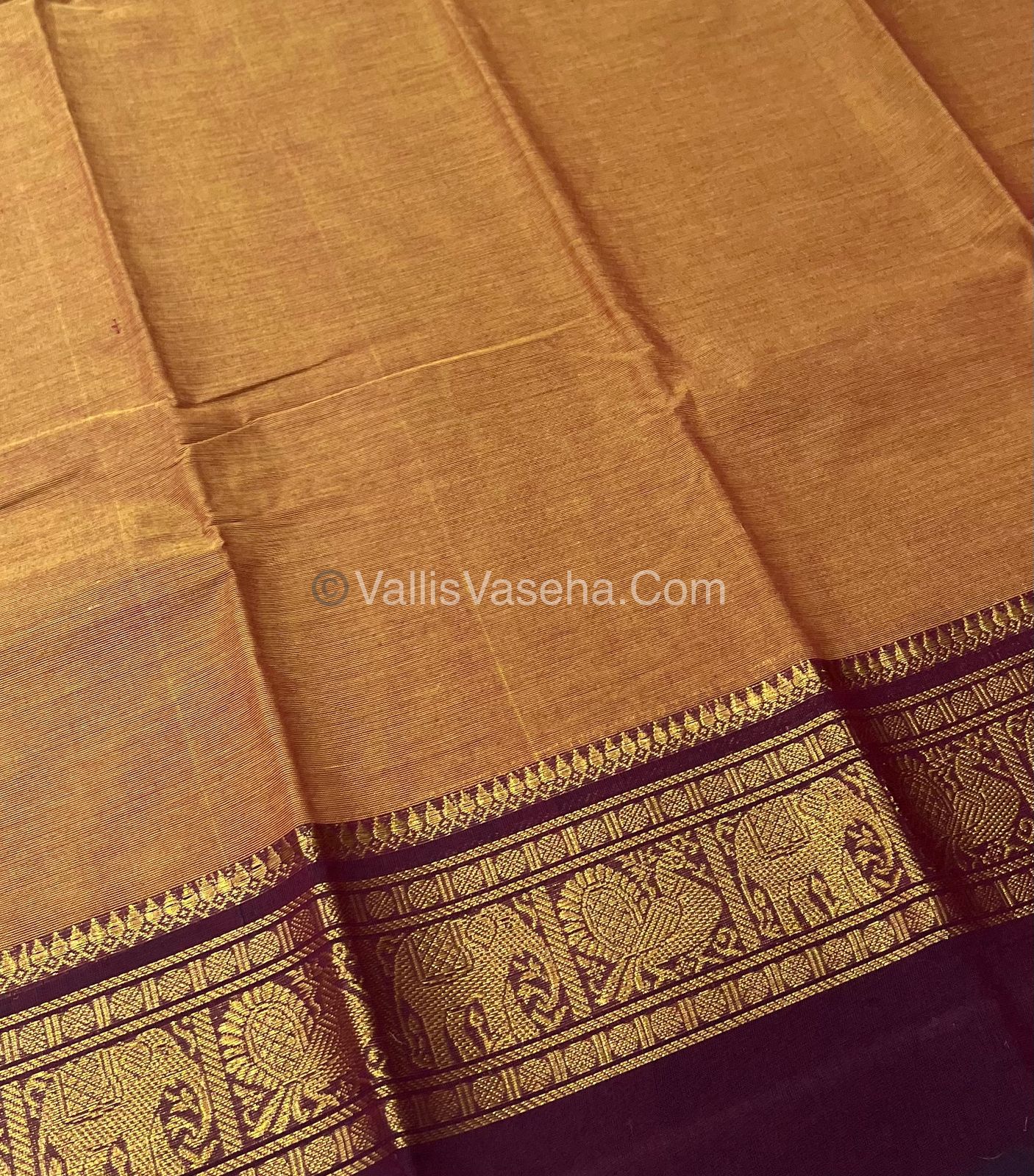Kanchi Cotton Saree - VVKCS007
