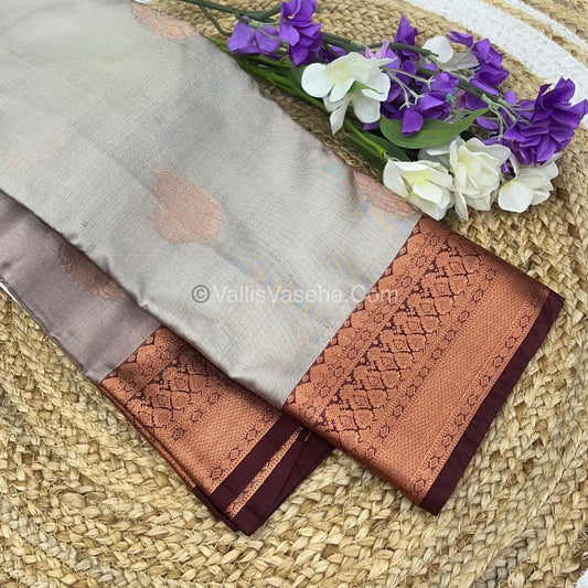Semi Kanchipuram Soft Silk - VVSSS008