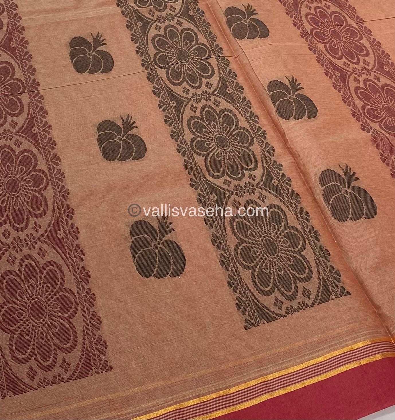 Handloom South Cotton Saree - VVSCS001
