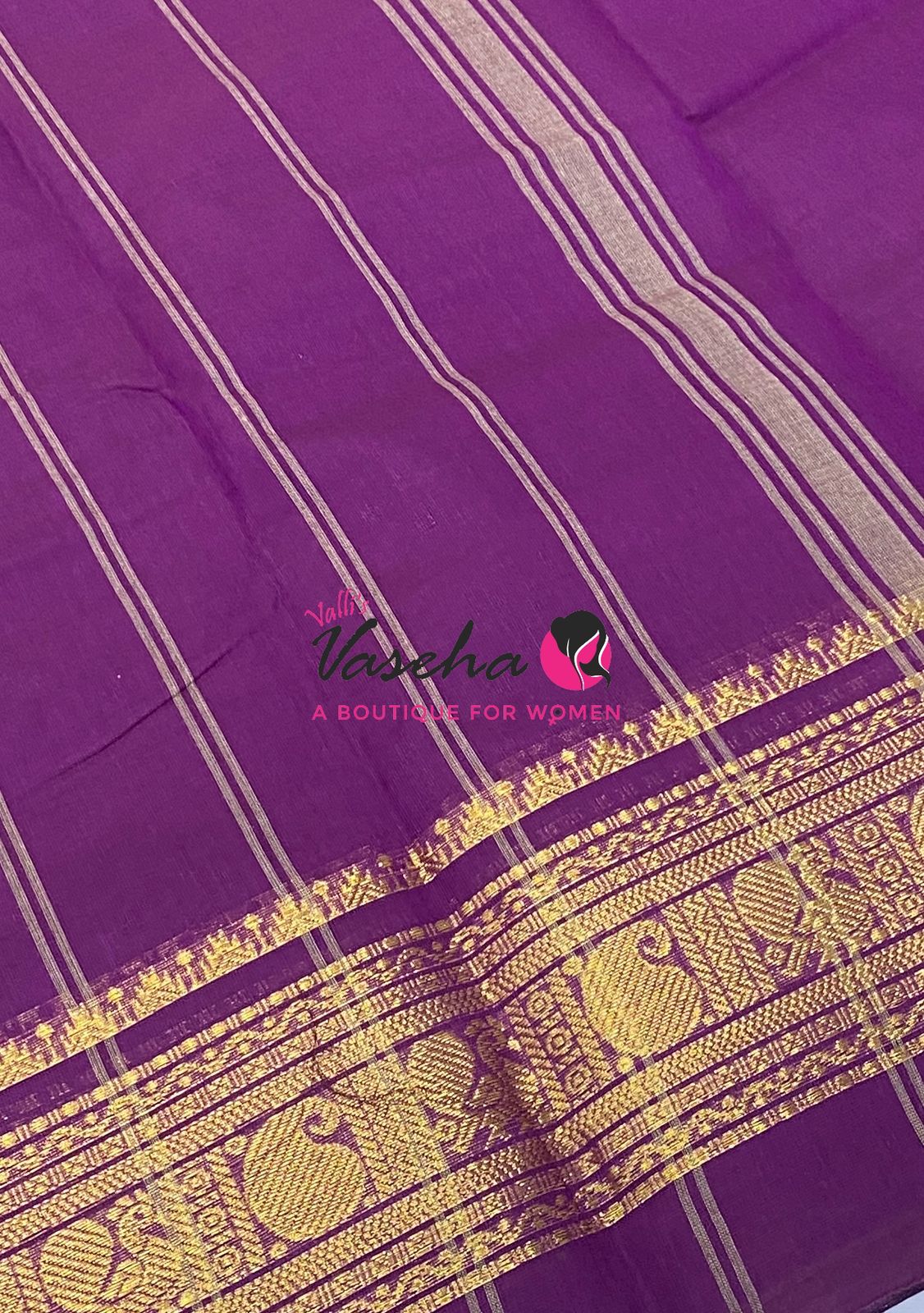 Kanchi Cotton Saree - VVKCS032