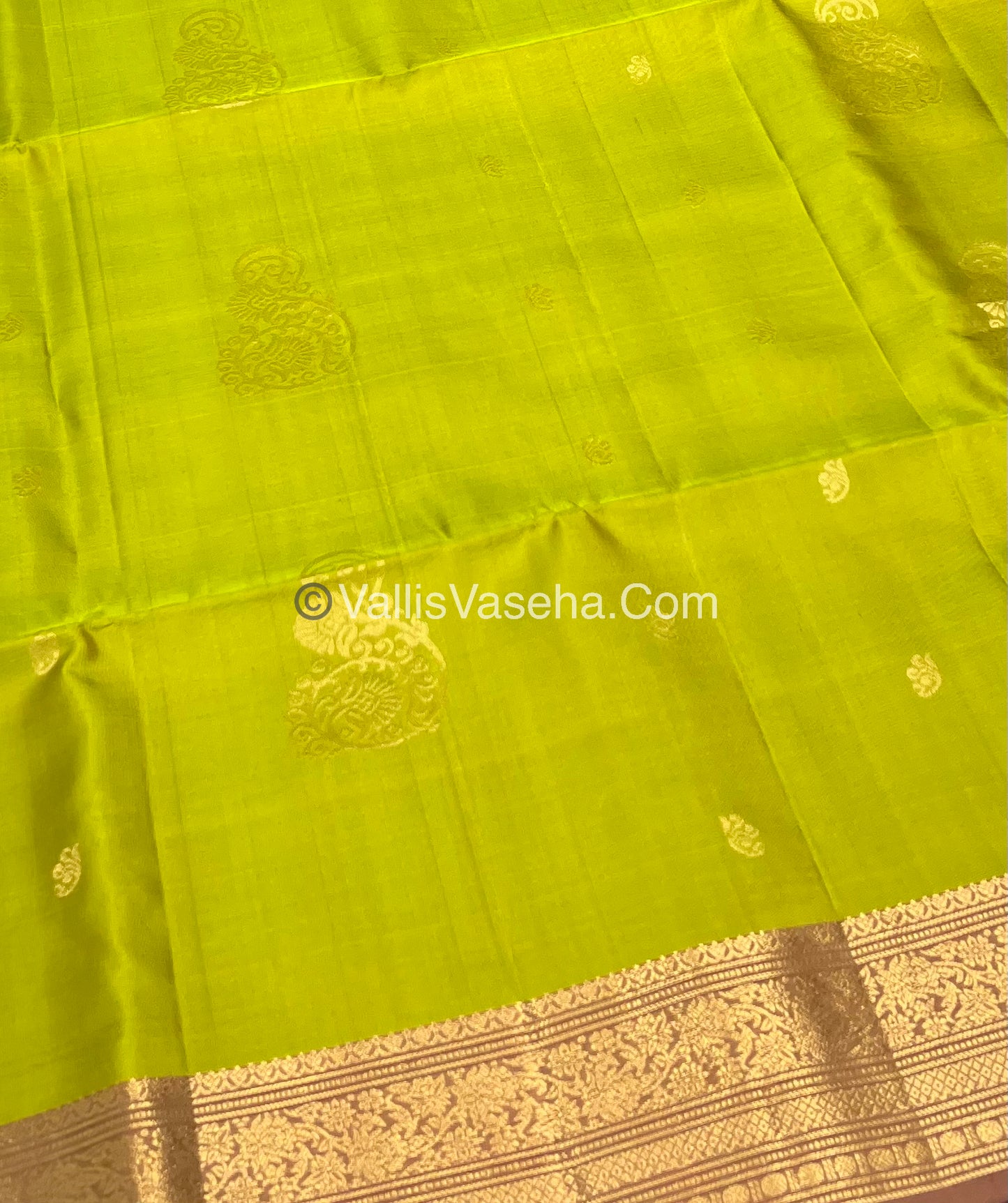 Pure Soft Silk Saree - Kanchi Border - VVPSS033