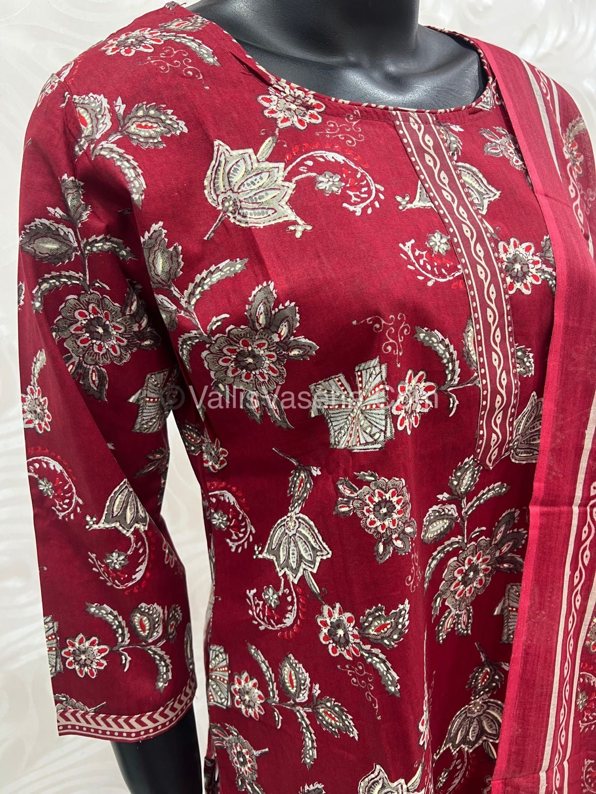 Ready Made - Salwar, Kameez & Duppatta(3pc) - Printed - VVRBS002