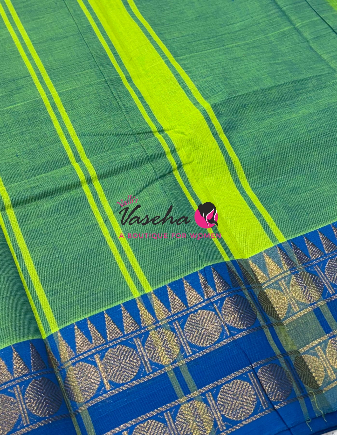 Kanchi Cotton Saree - VVKCS028