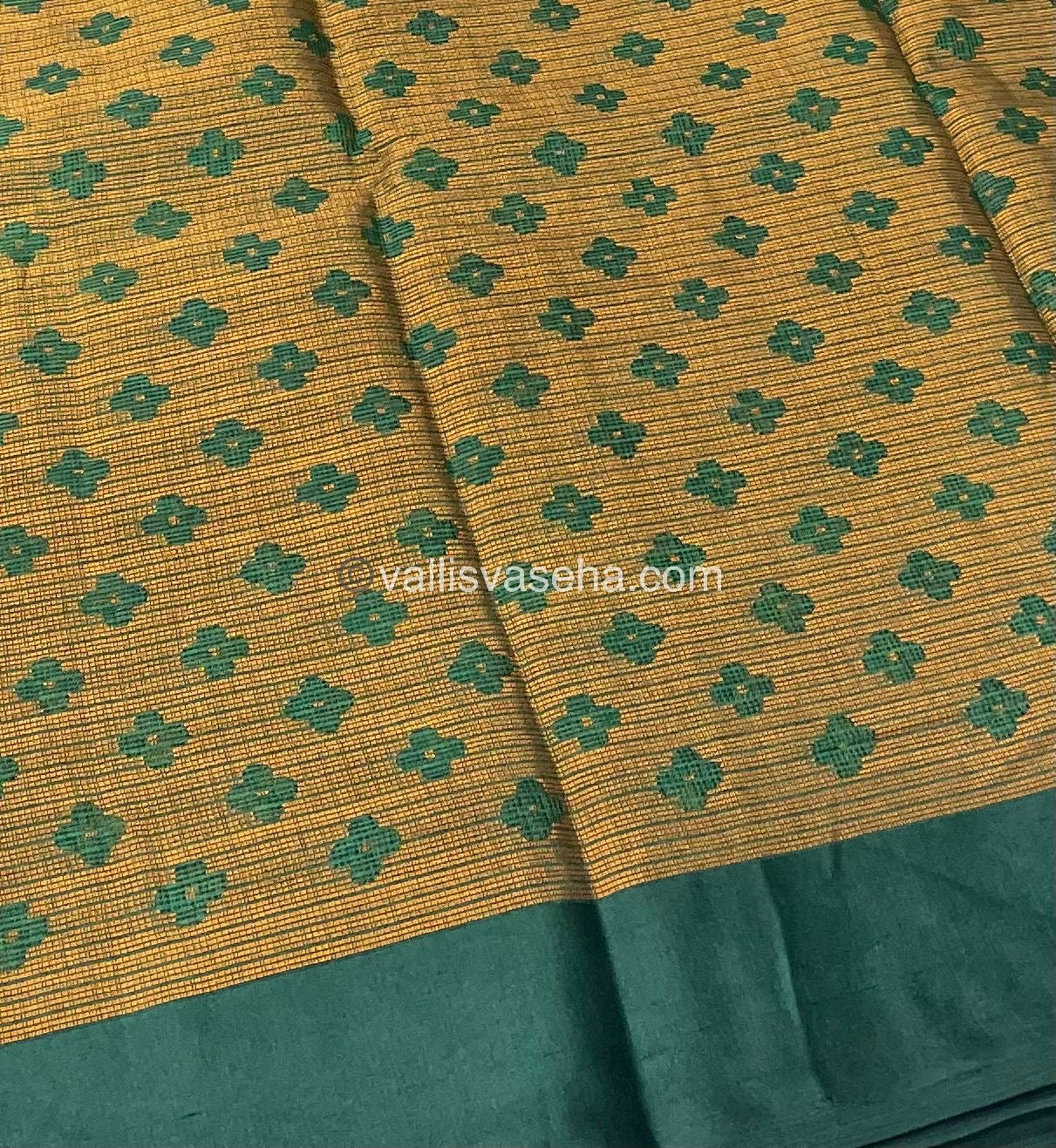Mixed Cotton Brasso Saree - VVBS001