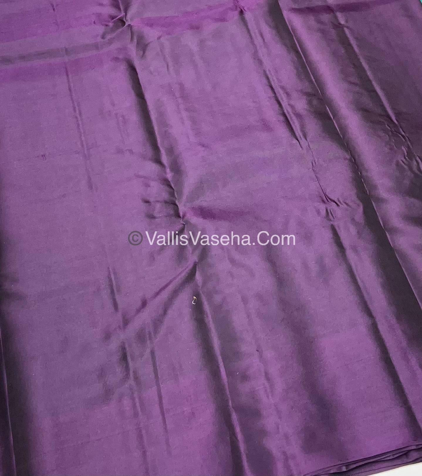Half Mix - Pure Soft Silk Saree - VVPSS030