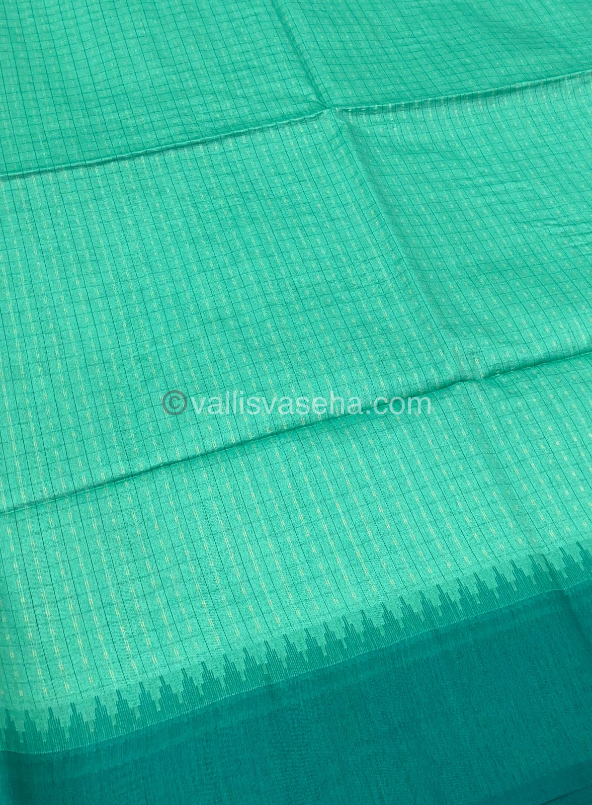 Semi Raw Silk - Lakshadeepam Design Weaving - VVRS004