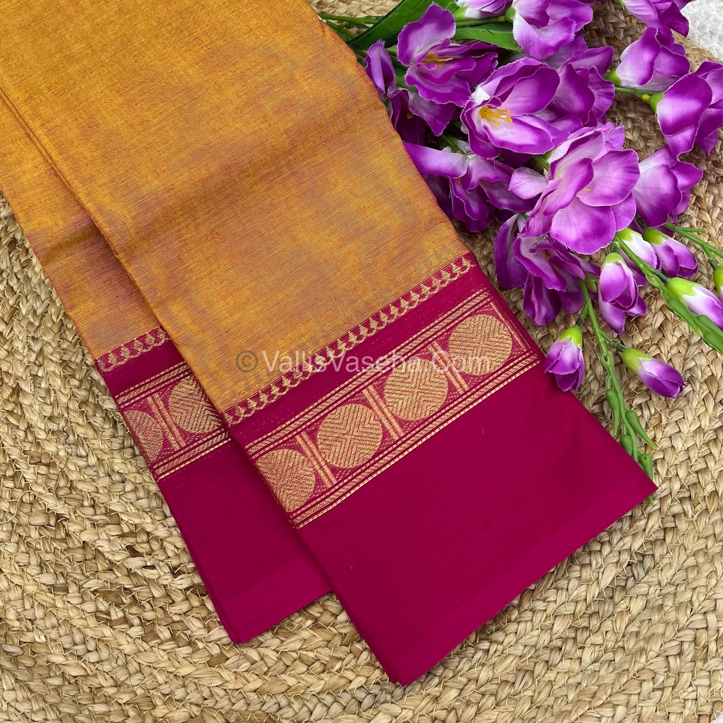 Kanchi Cotton Saree - VVKCS007