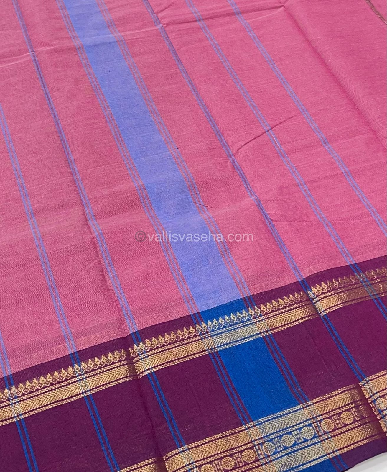 Kanchi Cotton Saree - VVKCS006